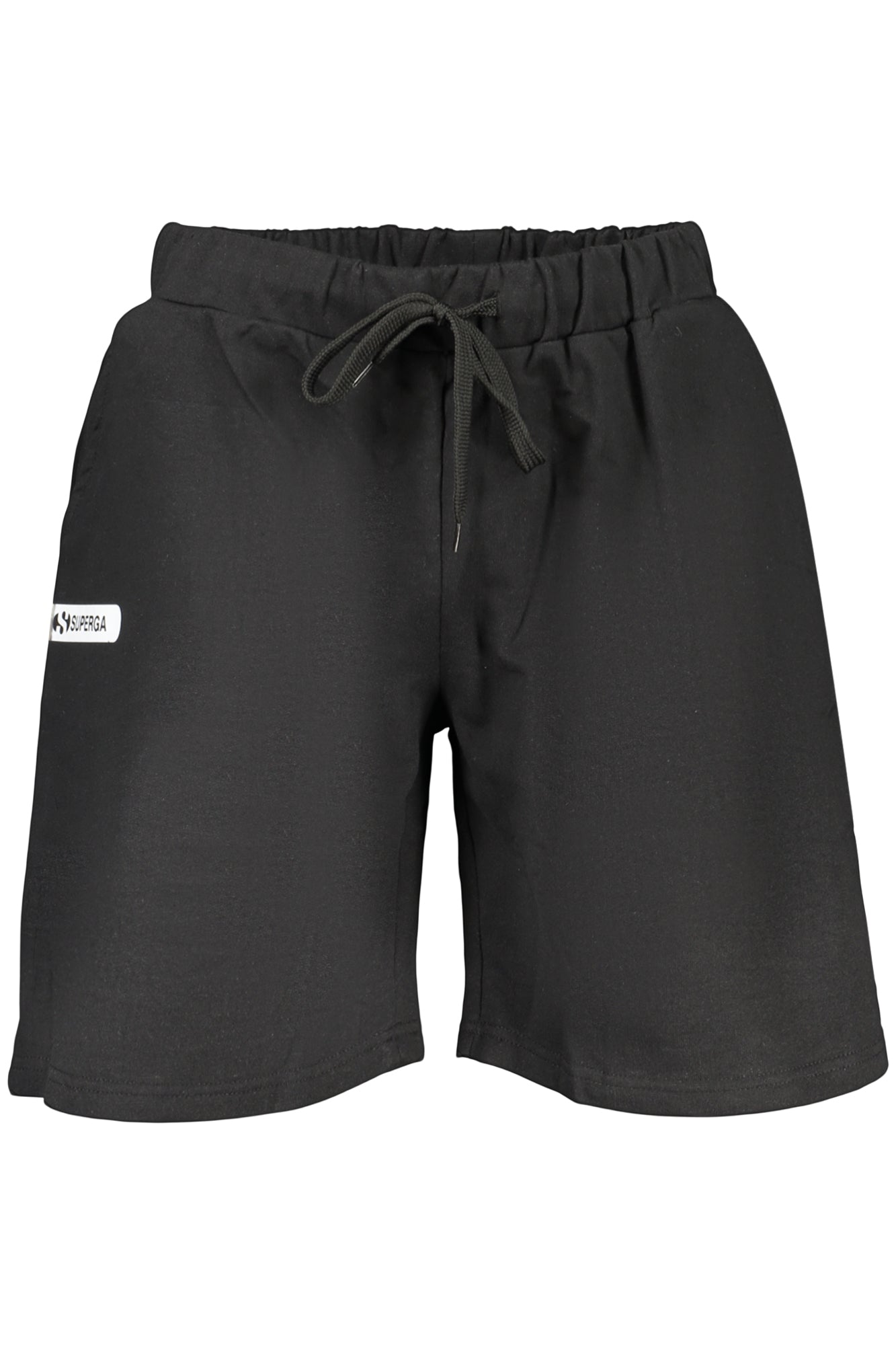 SUPERGA Herren Jogginghose – mit elastischem Bund, Fleece Schwarz