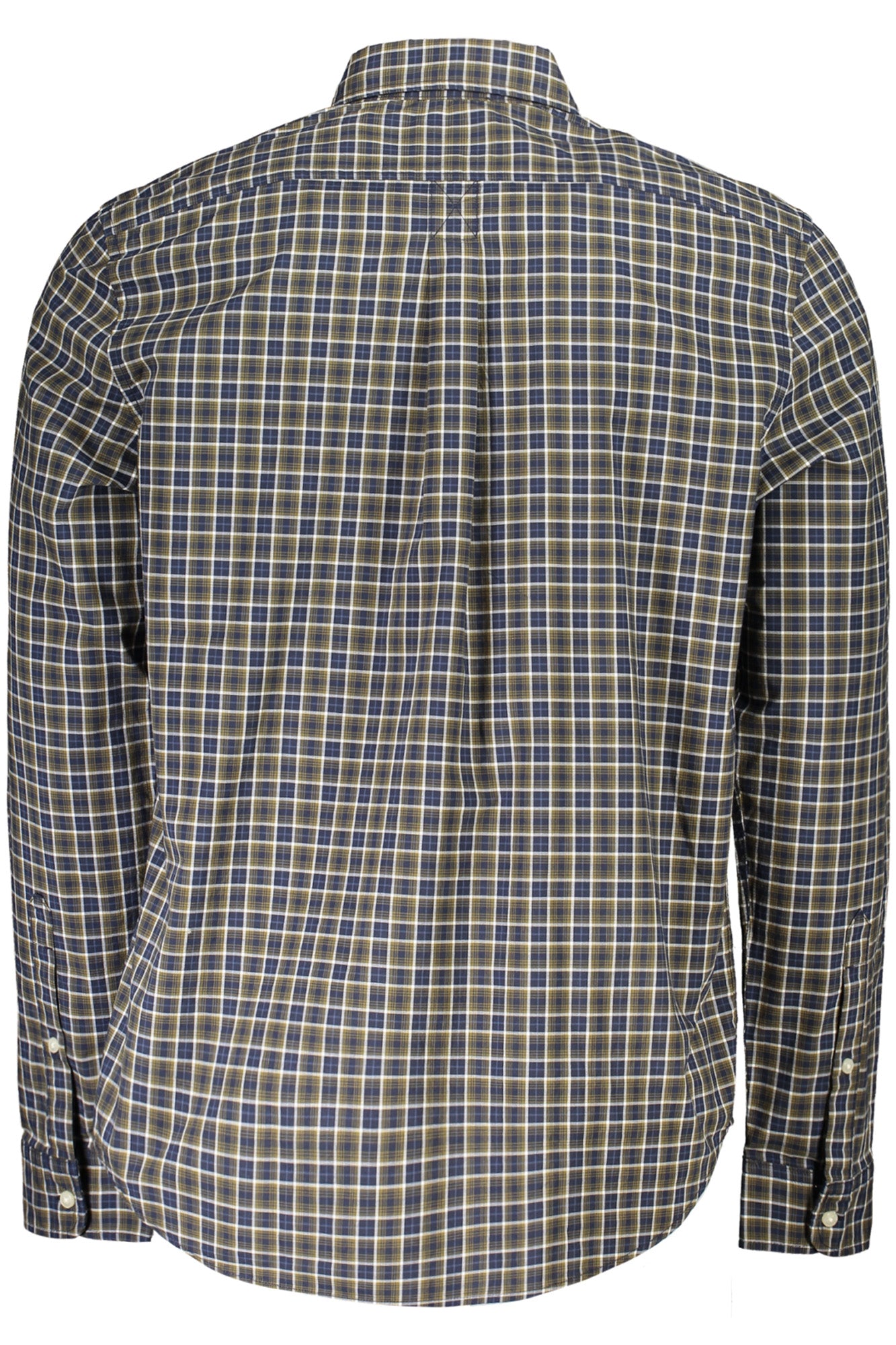 Timberland Herren-Hemd Langarm – Schottisches Karohemd aus Baumwolle für Herbst/Winter Blau
