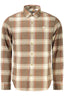 Timberland Herren Langarmhemd Braun – Tartanhemd für Herbst/Winter | soulluna.de Braun