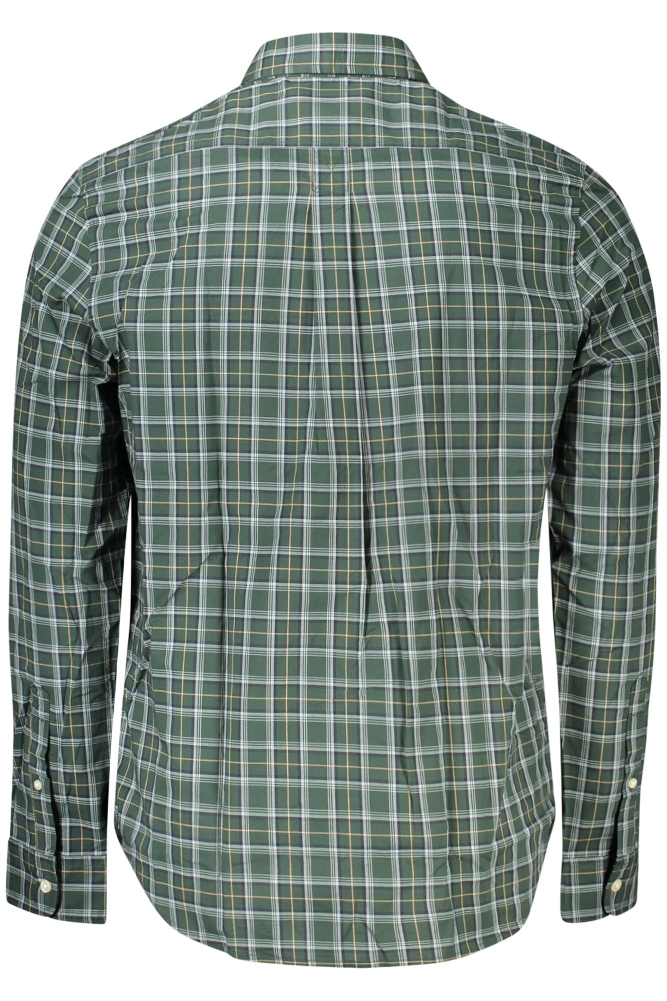 Timberland Langarmhemd Herren – Italienischer Kragen aus 100% Baumwolle | soulluna.de Grün