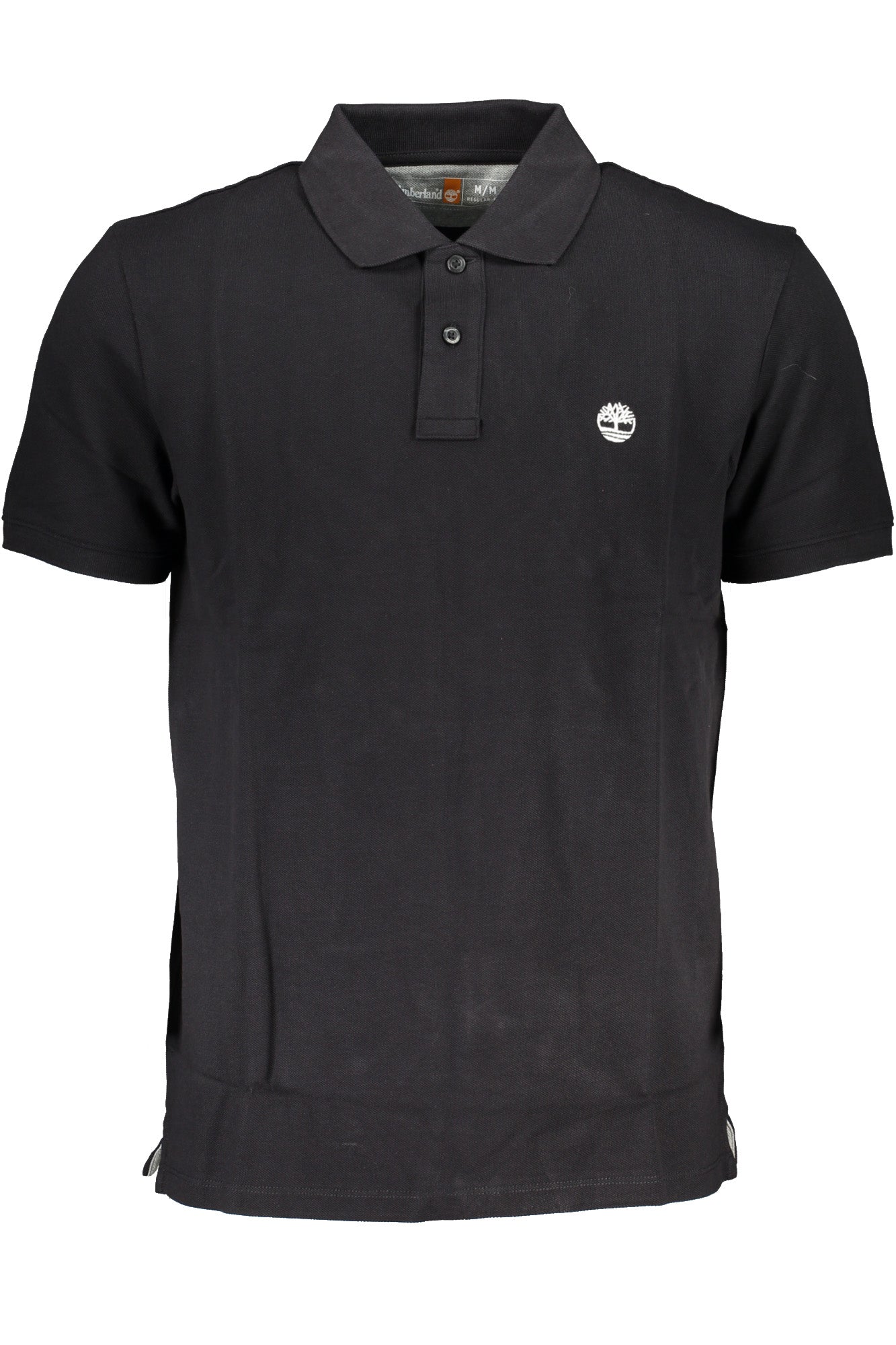 Timberland Poloshirt Herren – Kurzärmliges Polohemd aus Bio-Baumwolle Schwarz