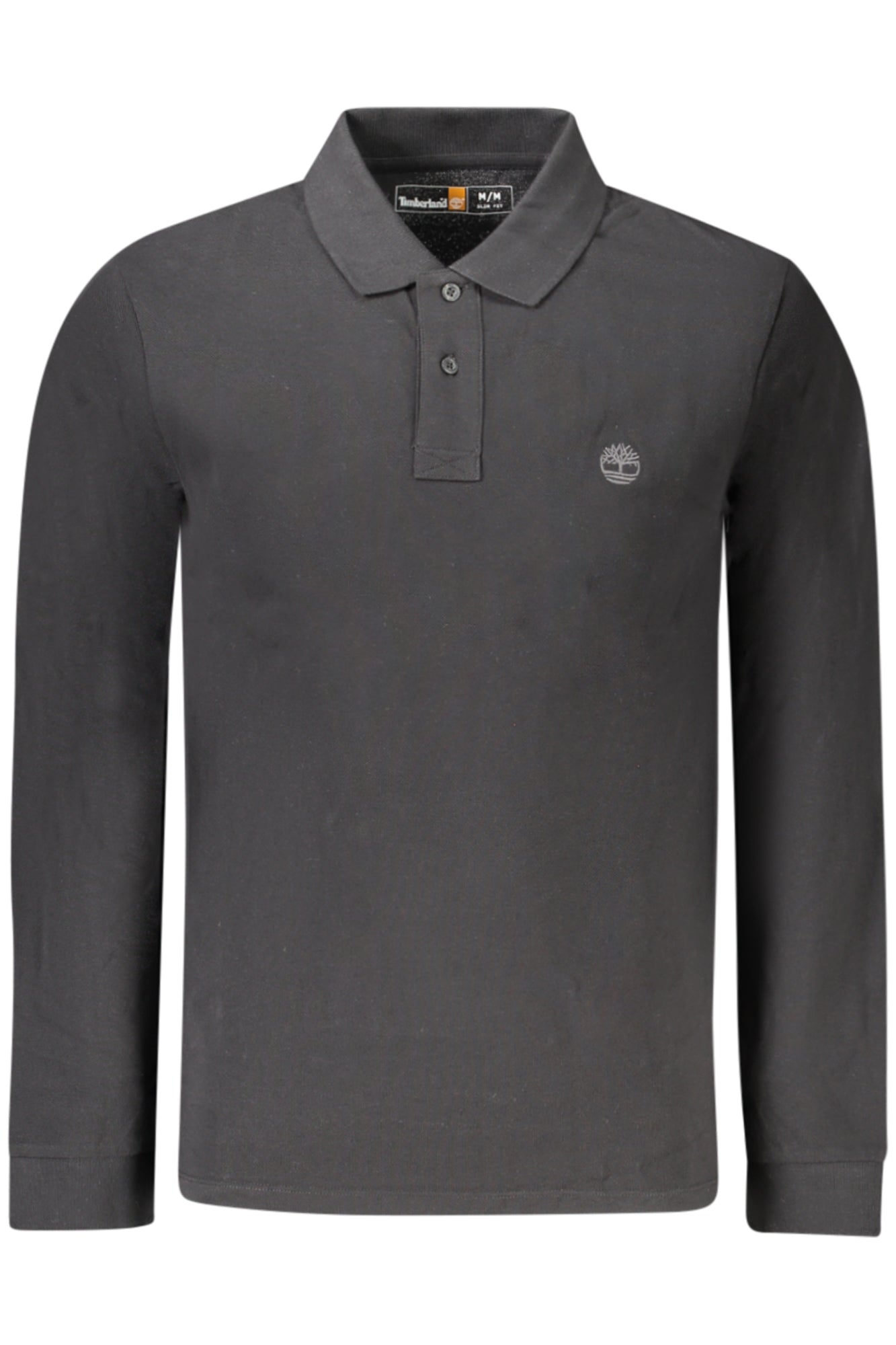 Timberland Poloshirt Herren – Langarm Slim Fit aus 100% Baumwolle | soulluna.de Schwarz