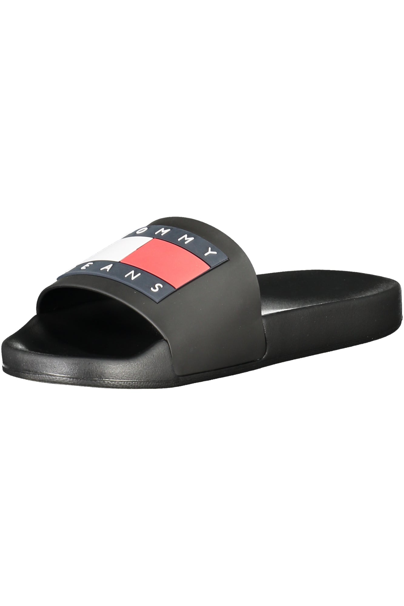 Tommy Hilfiger Herren Slipper Beige – Leichte Freizeitschuhe für Frühling & Sommer Schwarz