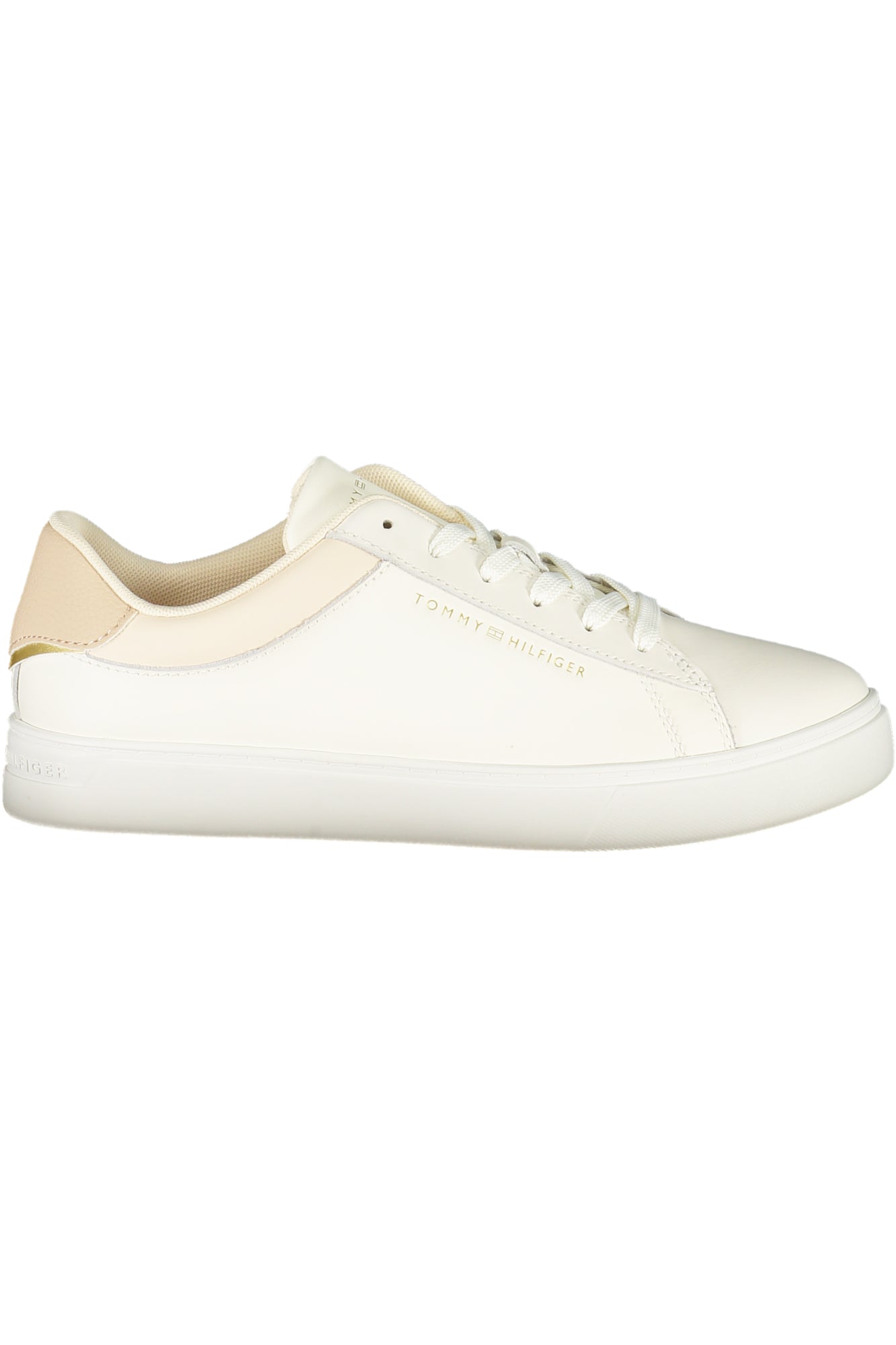 Tommy Hilfiger Damen Sportschuhe Weiss Beige