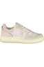 Tommy Hilfiger Sneaker Damen – Weisse Sportschuhe mit pinken Details für Herbst/Winter Weiß