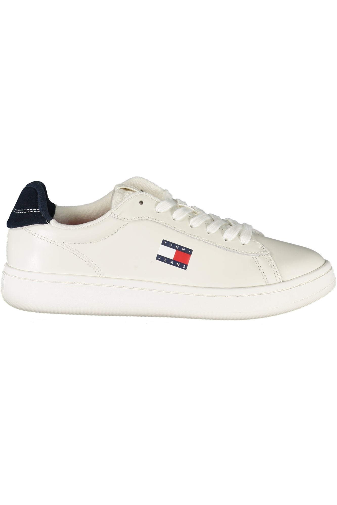 TOMMY HILFIGER Damen Sneaker – Sportschuh mit Schnürsenkel Weiß