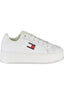 Tommy Hilfiger Damen-Sneaker weiß – Sportschuhe mit Keilabsatz für Frühjahr/Sommer Weiß