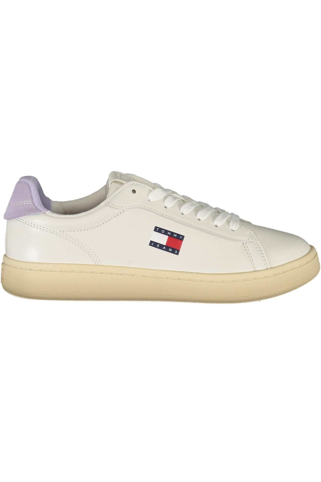 TOMMY HILFIGER Damen Sneaker – Sportschuh mit Schnürsenkel Weiß