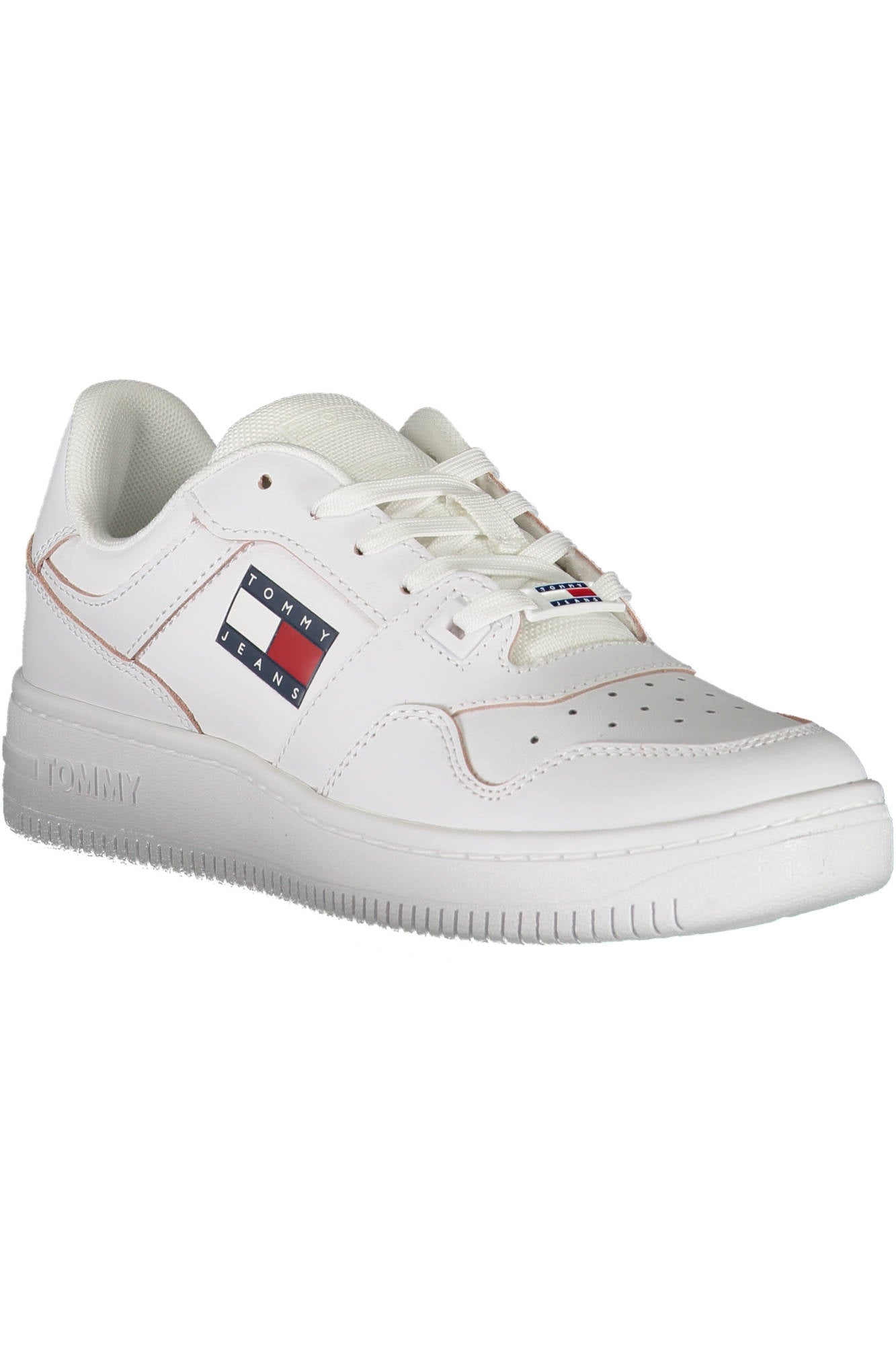 TOMMY HILFIGER Damen Sneaker Weiß – Sportschuhe für Herbst/Winter Weiß