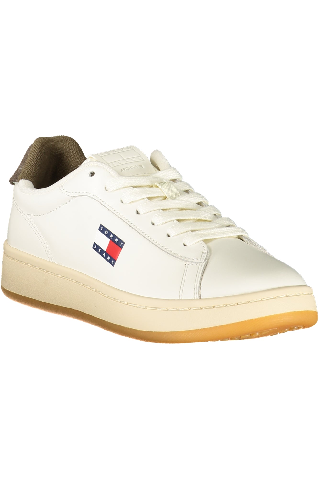 TOMMY HILFIGER Damen Sneaker – Sportschuh mit Schnürsenkel Weiß