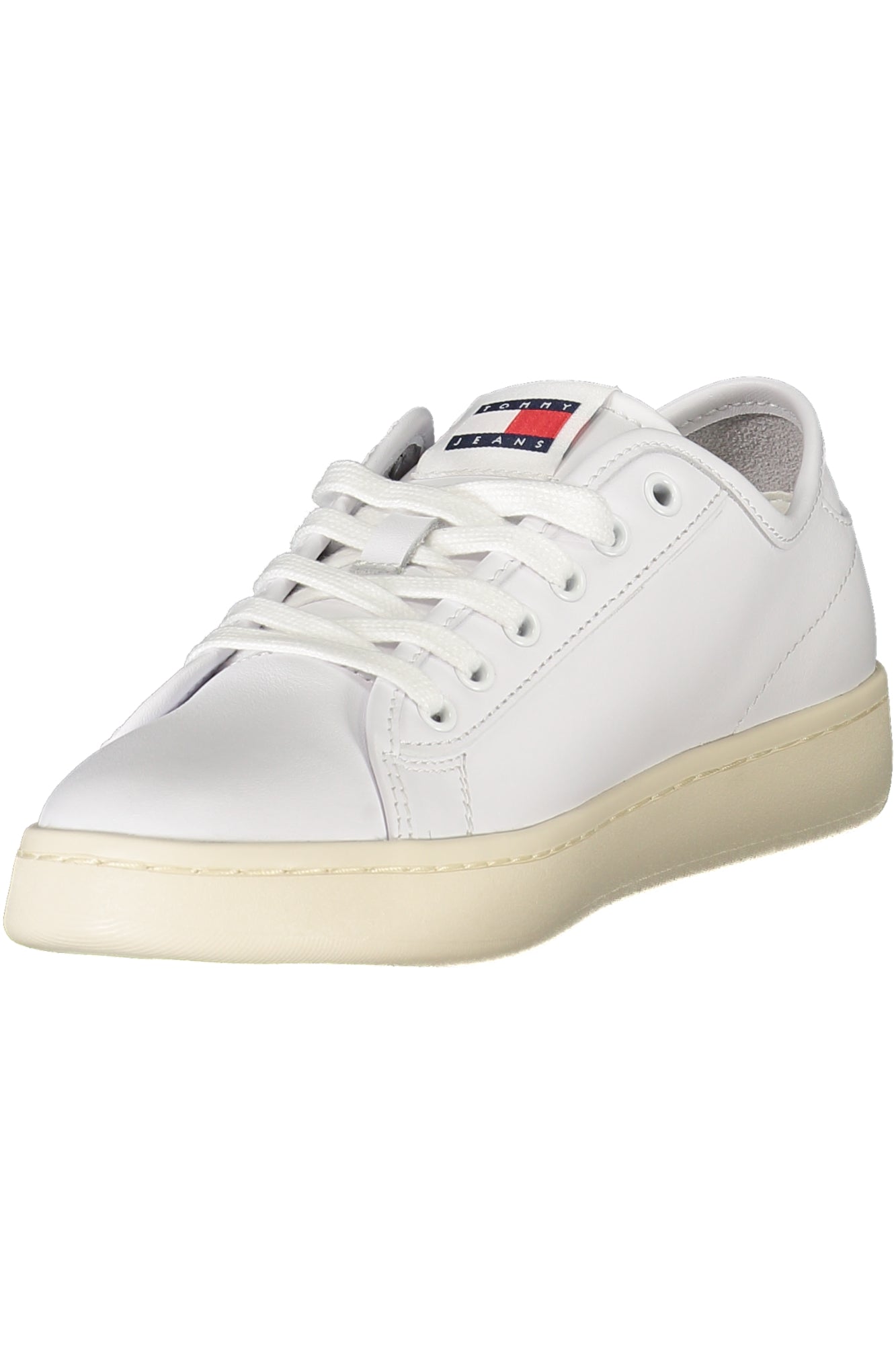 Tommy Hilfiger Damen Sneaker – Schwarze Sportschuhe für Herbst/Winter Weiß