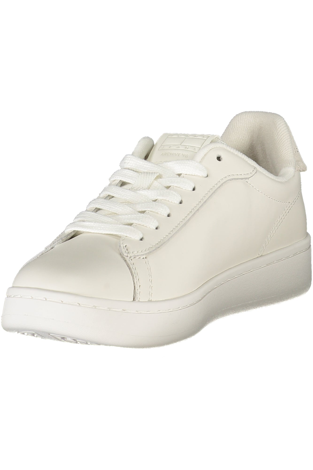 TOMMY HILFIGER Damen Sneaker – Sportschuh mit Schnürsenkel Weiß