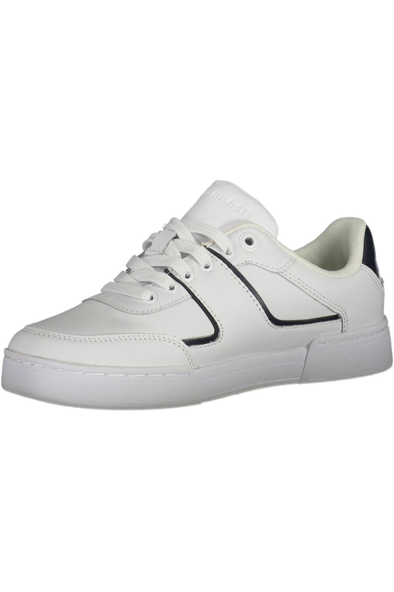 Tommy Hilfiger Sneaker Damen – Schwarze Sportschuhe für Herbst/Winter Weiß
