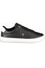TOMMY HILFIGER Damen Sneaker – Sportschuh mit Schnürsenkel Schwarz