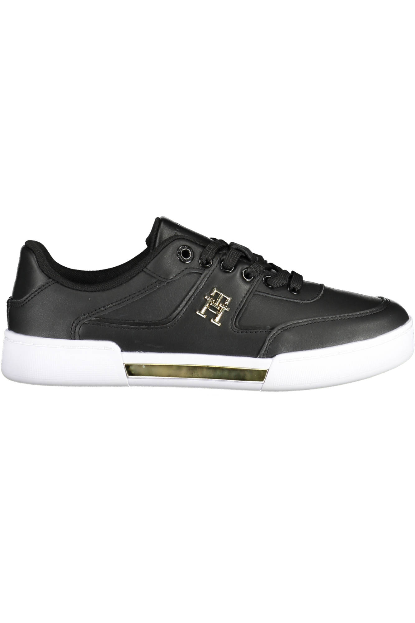 Tommy Hilfiger Sneaker Damen – Schwarze Sportschuhe für Herbst/Winter Schwarz