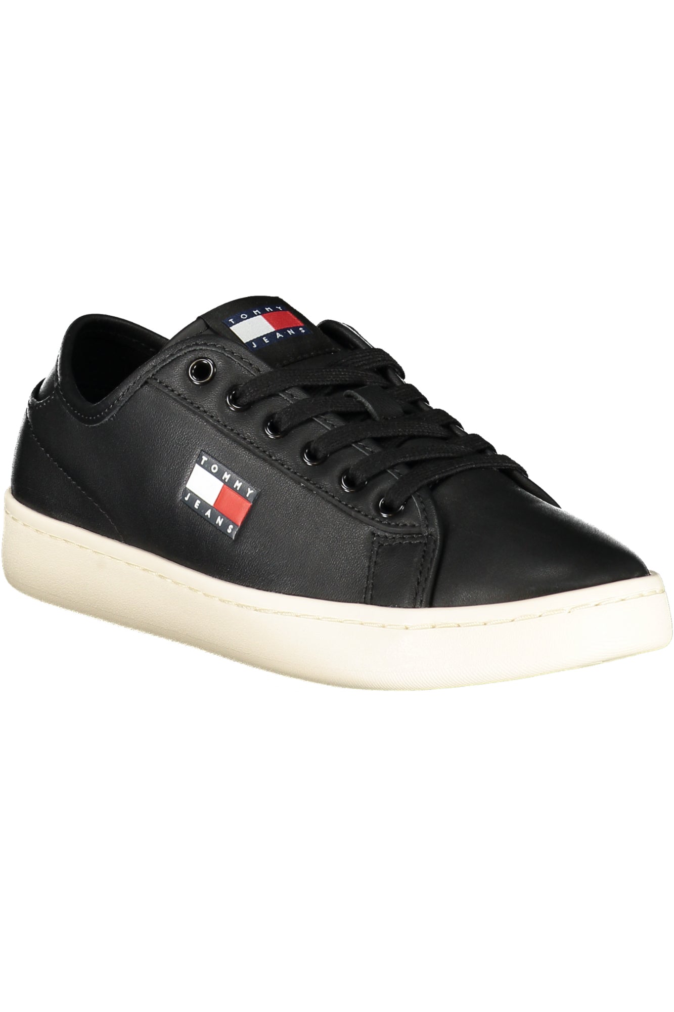 Tommy Hilfiger Damen Sneaker – Schwarze Sportschuhe für Herbst/Winter Schwarz