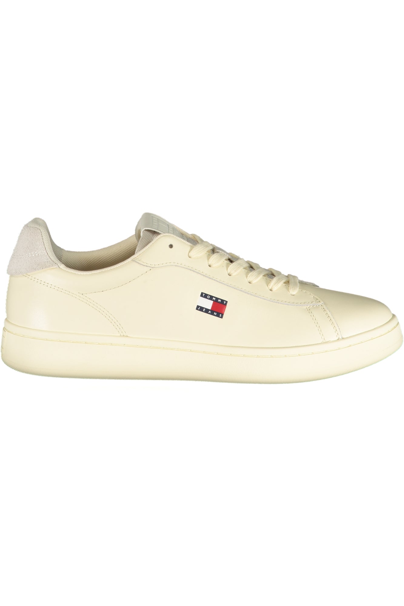 TOMMY HILFIGER Herren Sneaker – Sportschuh mit Schnürsenkeln Beige
