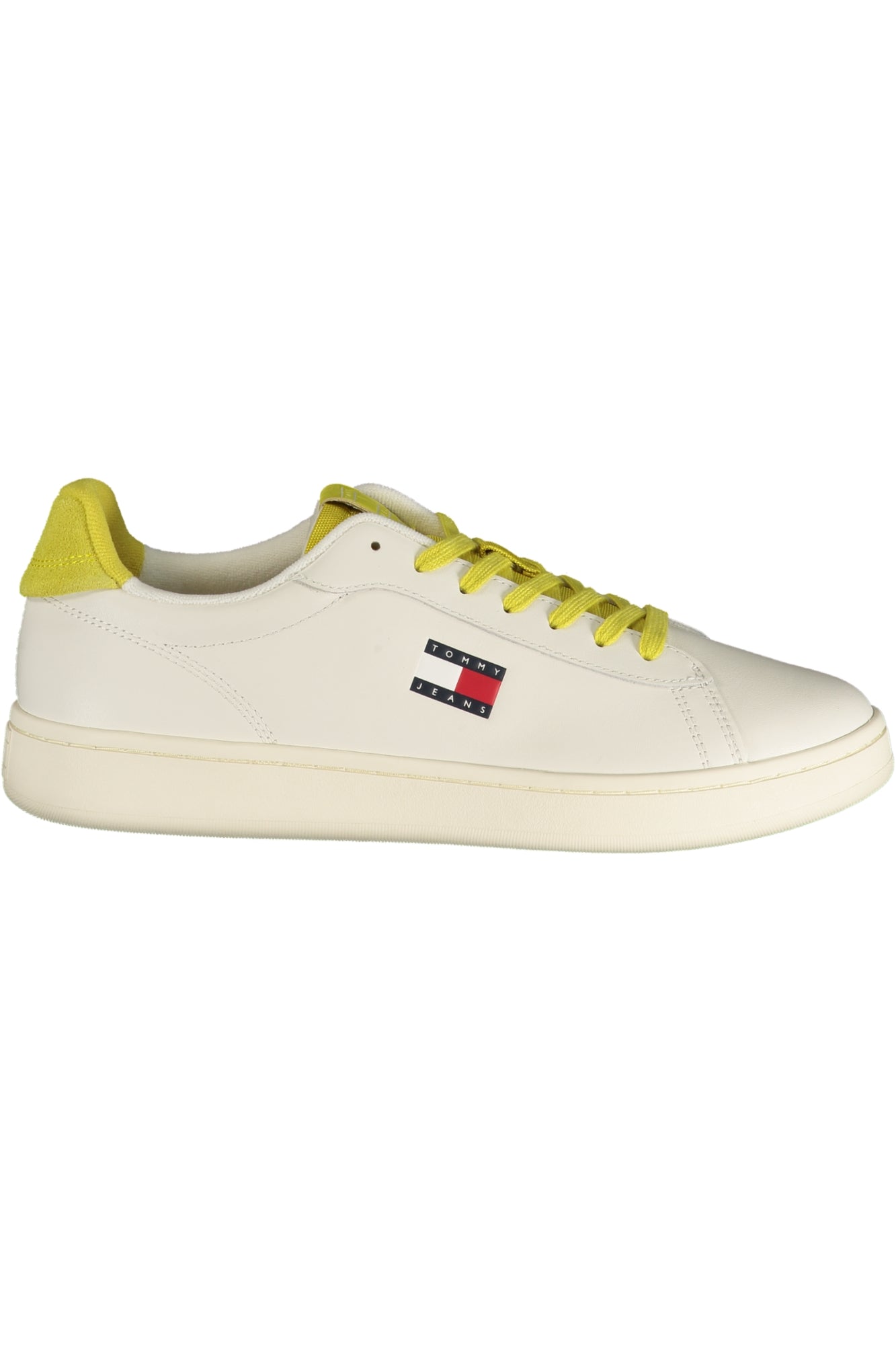 TOMMY HILFIGER Herren Sneaker – Sportschuh mit Schnürsenkel Weiß