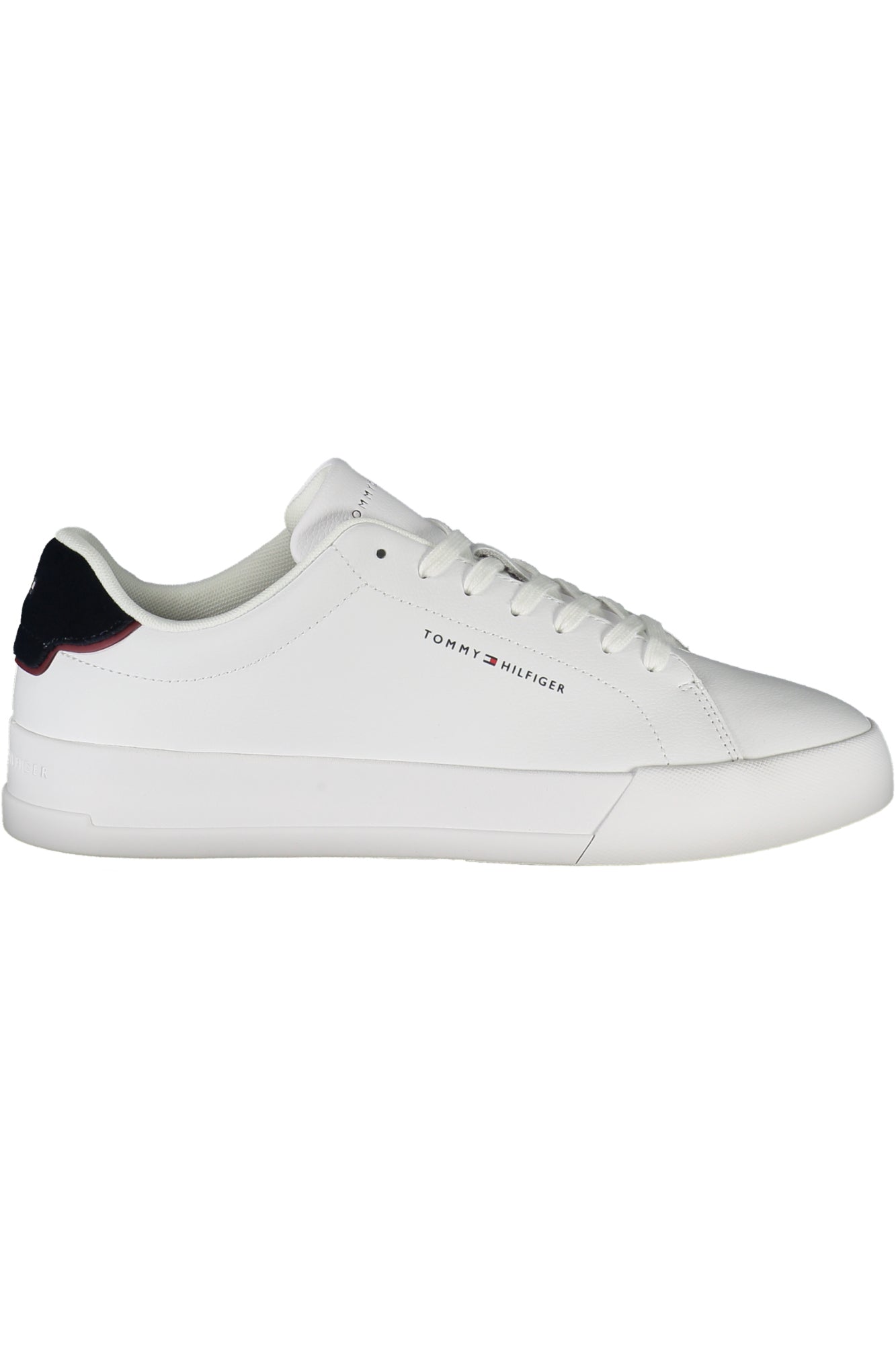 TOMMY HILFIGER Herren Sneaker – Sportschuh mit Schnürsenkel Weiß