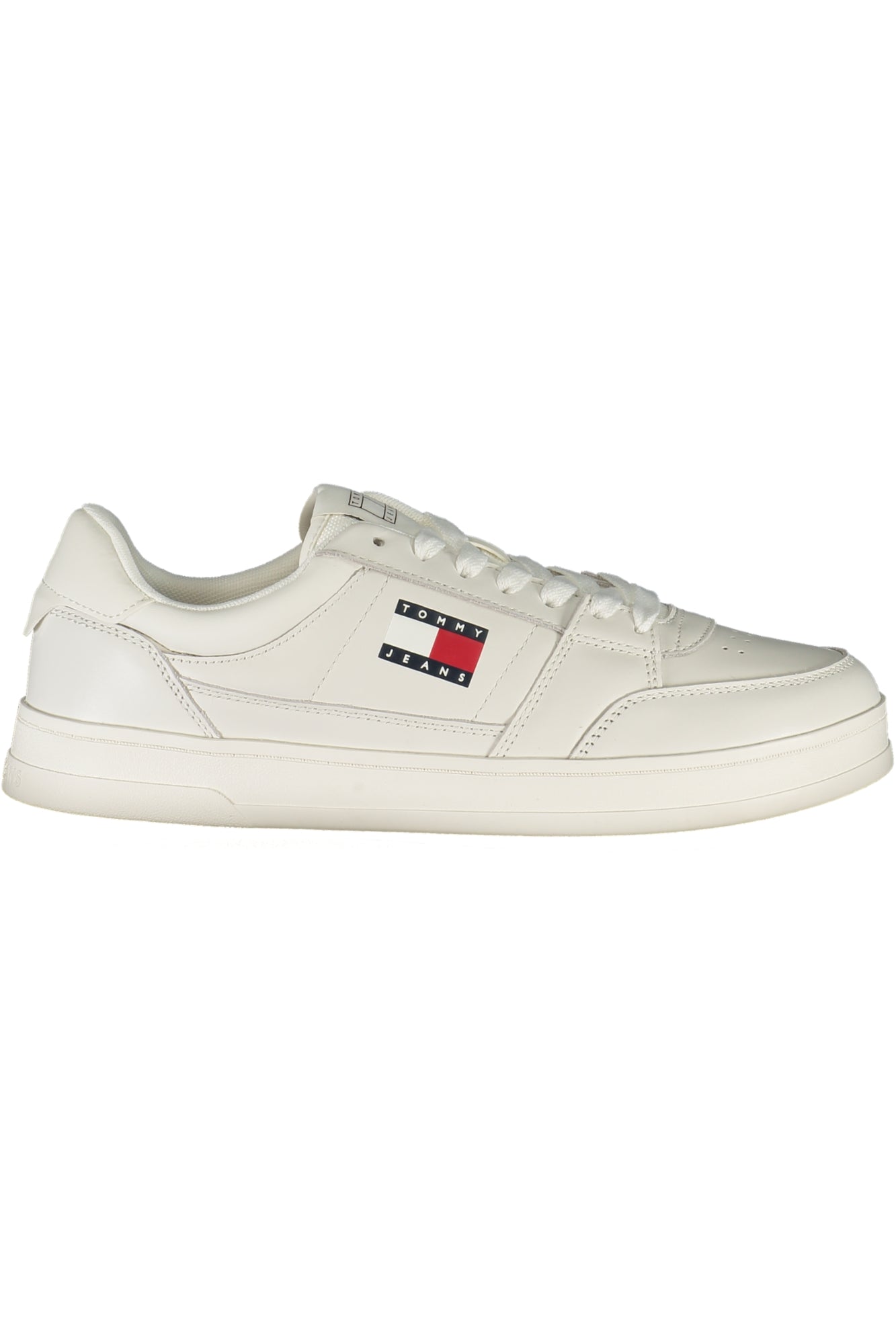 TOMMY HILFIGER Herren Sneaker – Sportschuh mit Schnürsenkel Weiß