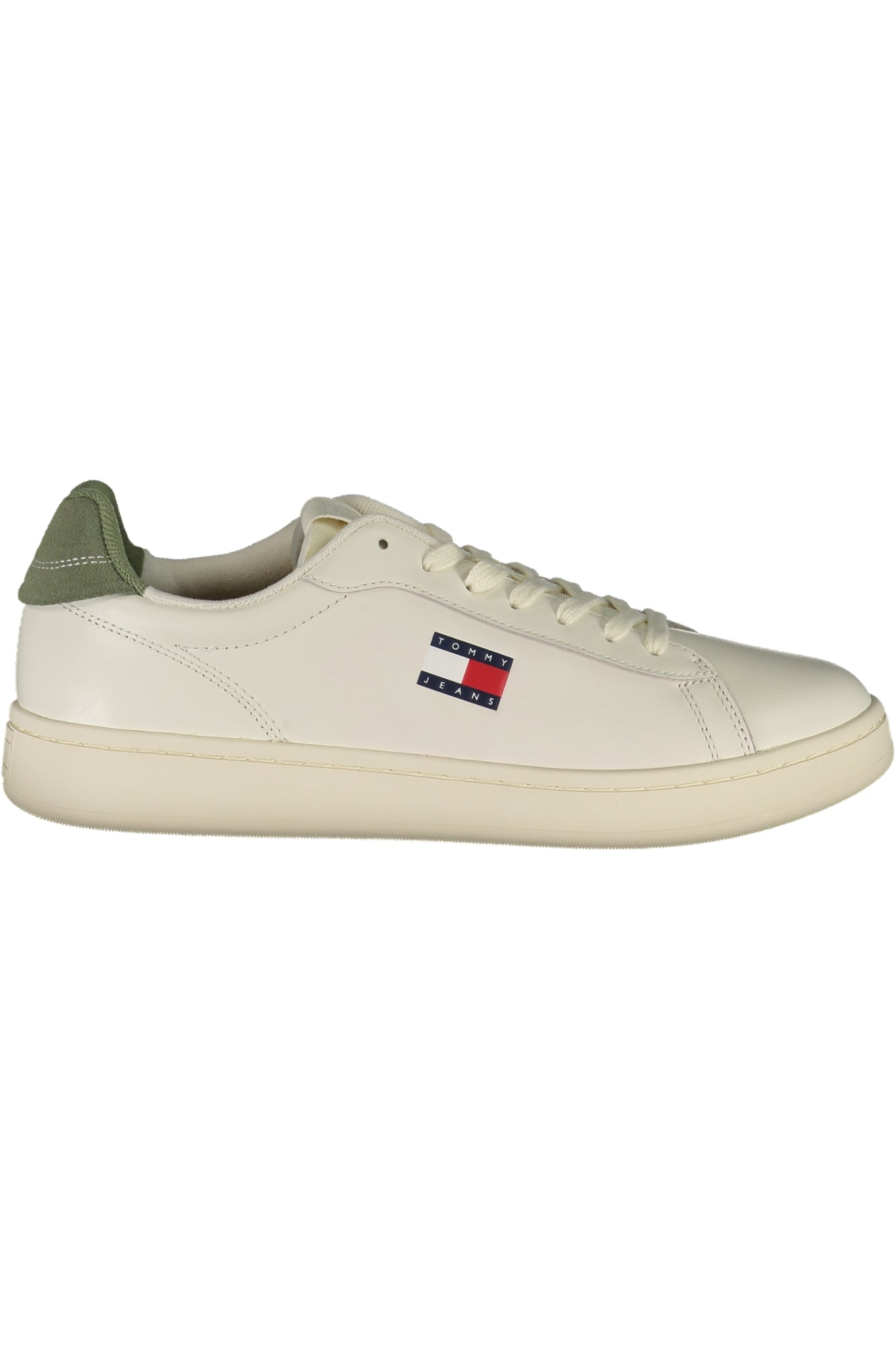 TOMMY HILFIGER Herren Sneaker – Sportschuh mit Schnürsenkel Weiß