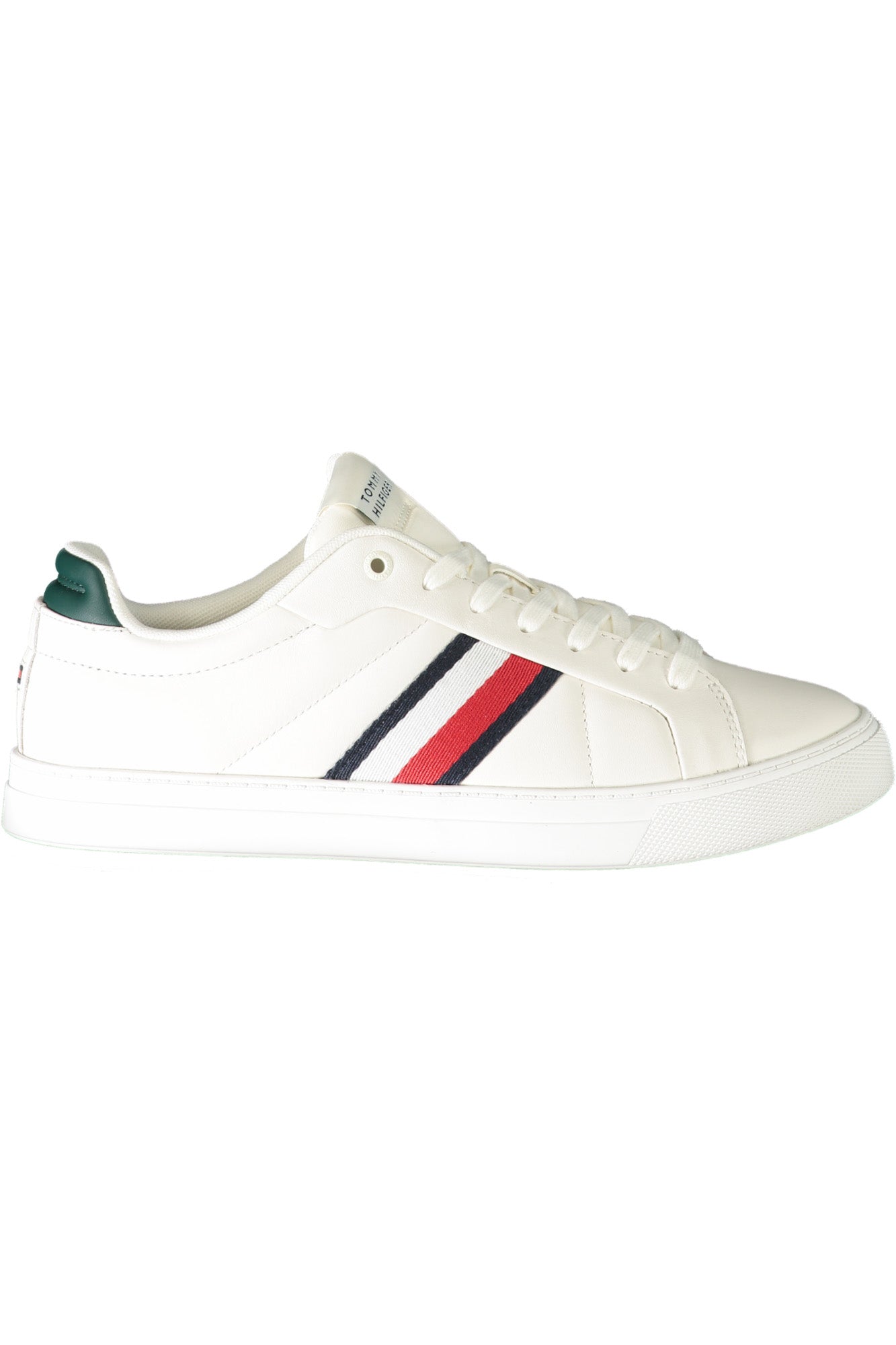 TOMMY HILFIGER Herren Sneaker – Sportschuhe mit, sportlich Weiß