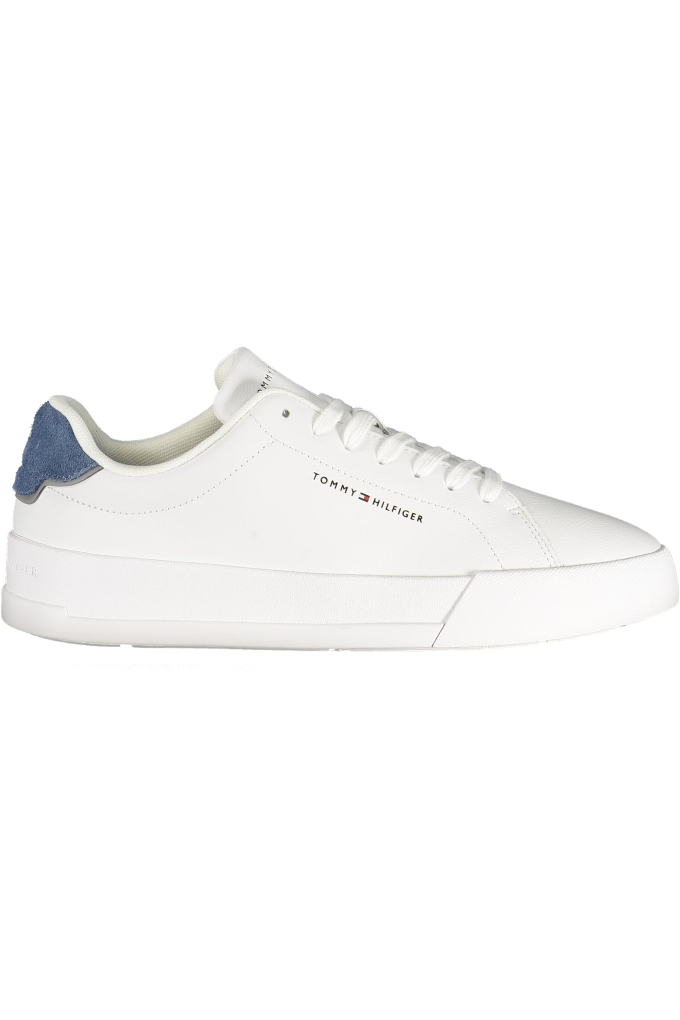 TOMMY HILFIGER Herren Sneaker – Sportschuh mit Schnürsenkel Weiß