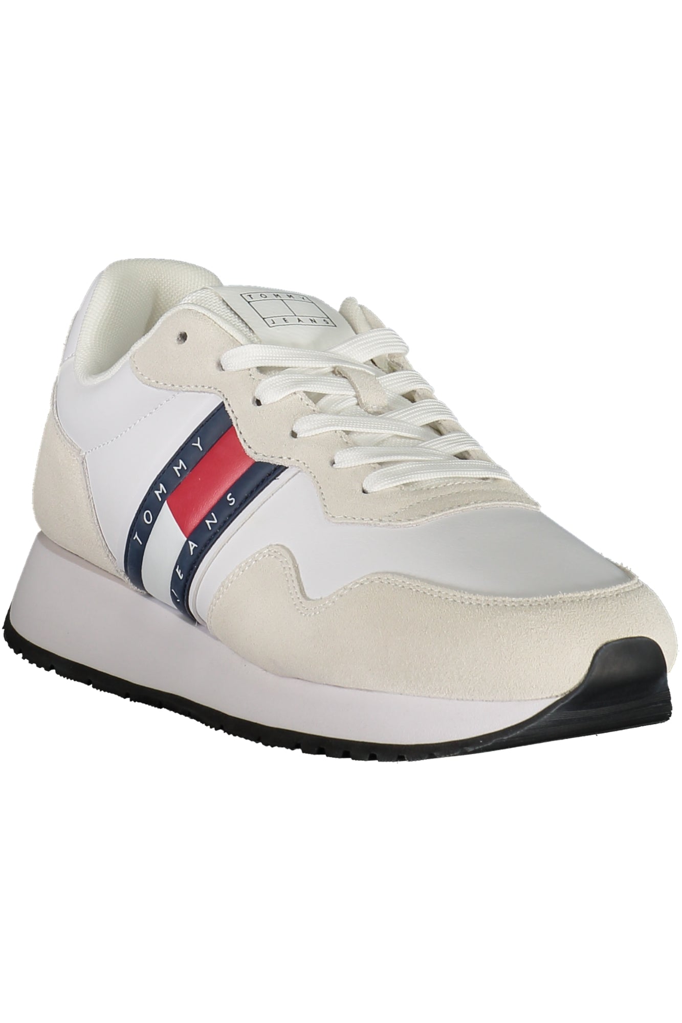 Tommy Hilfiger Herren Sportschuhe Weiss – Klassische Sneaker für Frühjahr/Sommer Weiß