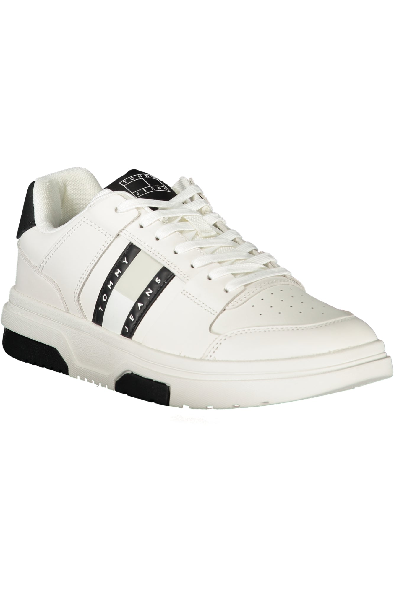 TOMMY HILFIGER Herren Sneaker – Sportschuhe mit, sportlich Weiß