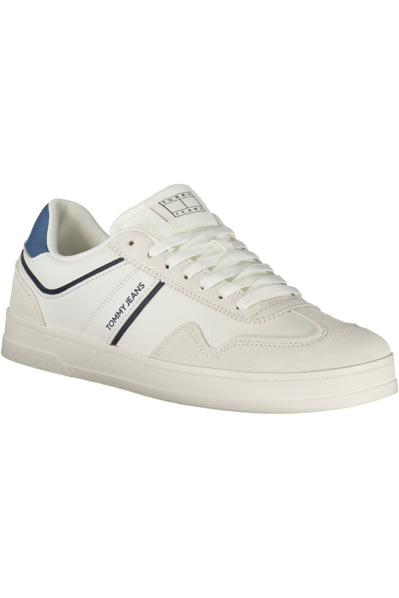 TOMMY HILFIGER Herren Sneaker – Sportschuh mit Schnürsenkel Weiß