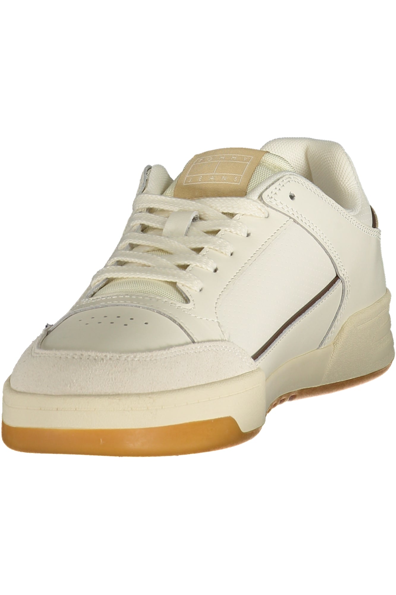 TOMMY HILFIGER Herren Sneaker – Sportschuh mit Schnürsenkeln Weiß