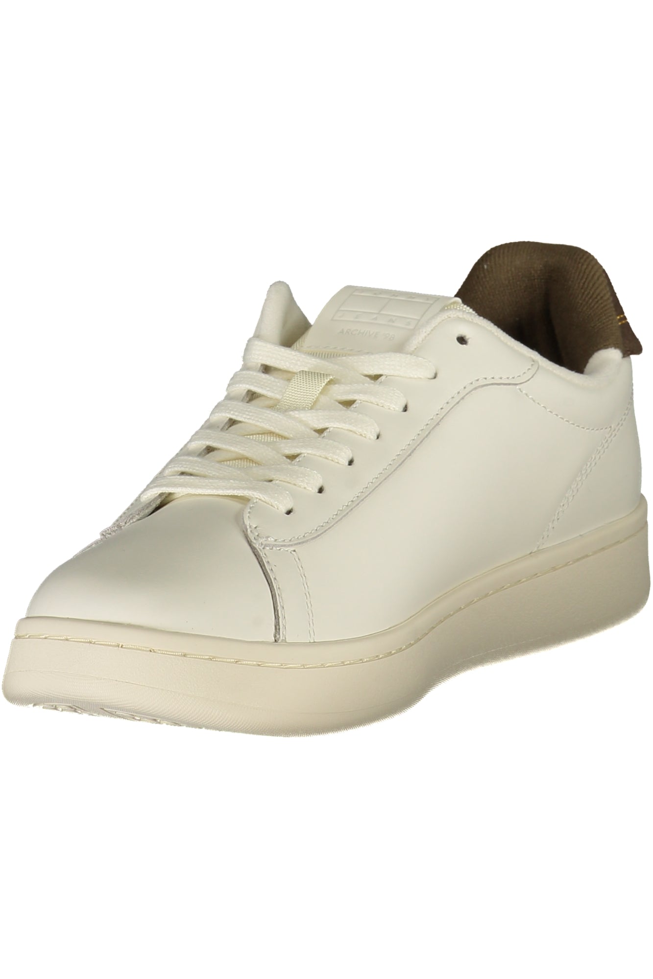 TOMMY HILFIGER Herren Sneaker – Sportschuh mit Schnürsenkel Weiß