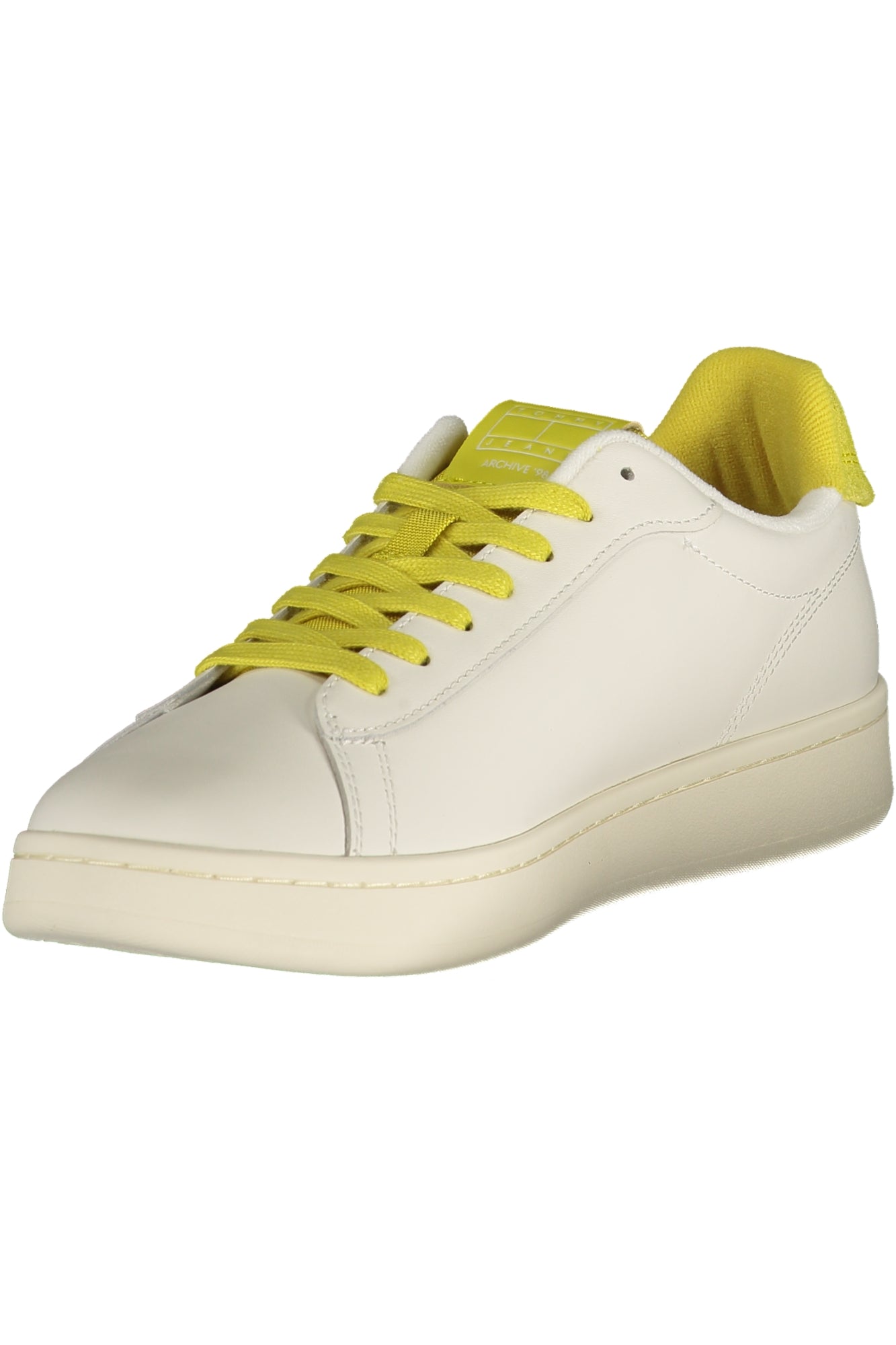 TOMMY HILFIGER Herren Sneaker – Sportschuh mit Schnürsenkel Weiß