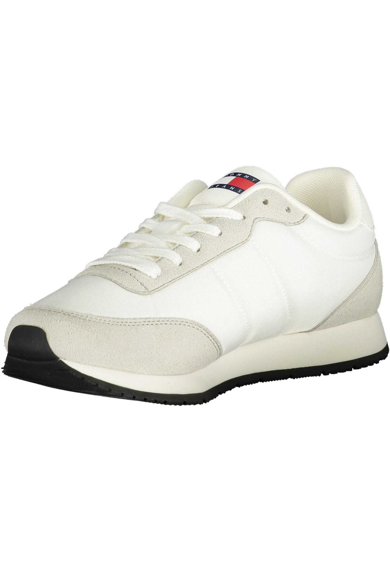 TOMMY HILFIGER Herren Sneaker – Sportschuh mit Schnürsenkeln Weiß