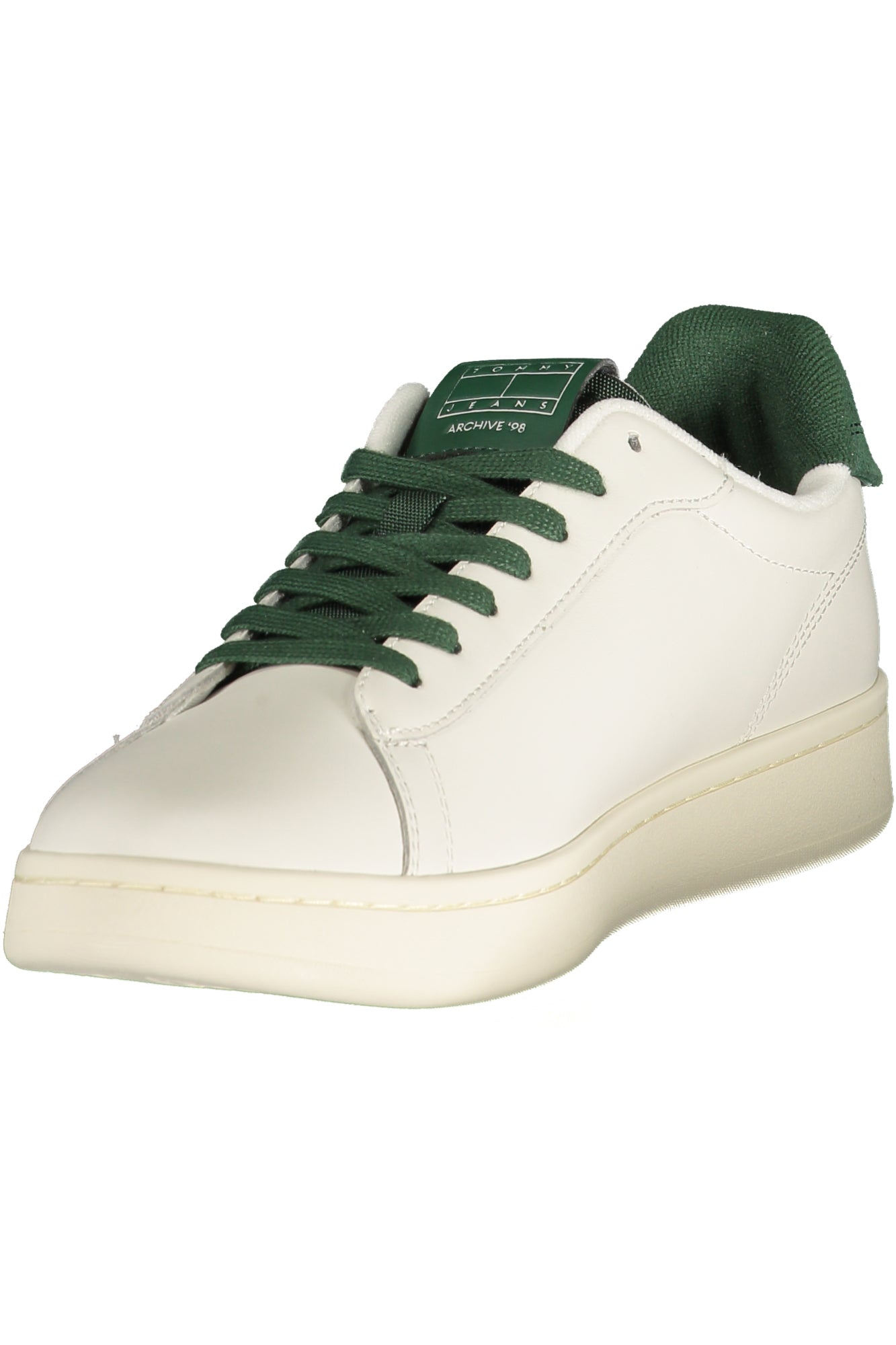 TOMMY HILFIGER Herren Sneaker – Sportschuh mit Schnürsenkel Weiß