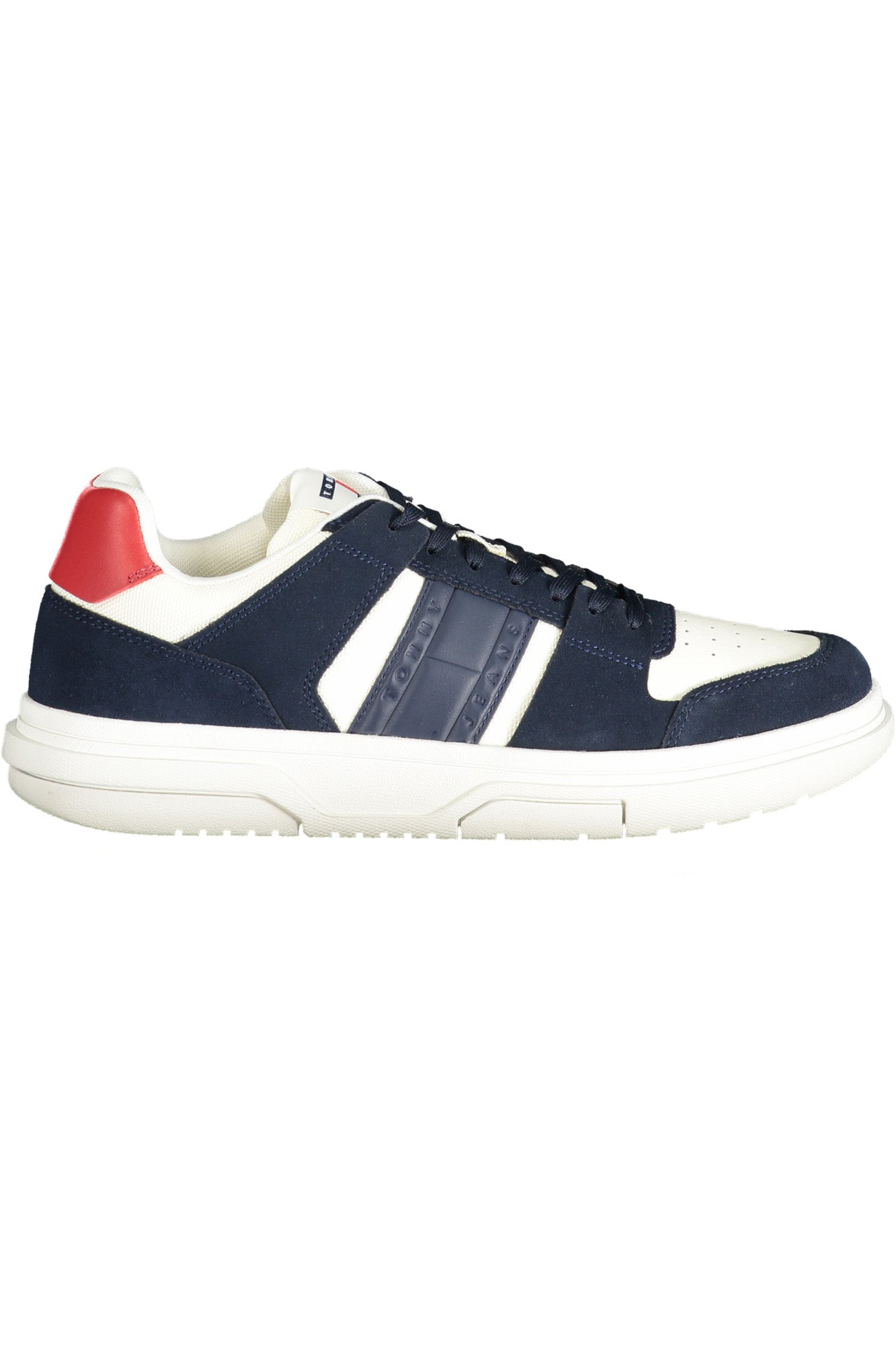 Tommy Hilfiger Sneaker Herren – Blaue Sportschuhe für Herbst/Winter mit Logo-Details Blau