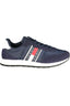 TOMMY HILFIGER Herren Sneaker – Sportschuh mit Schnürsenkeln Blau