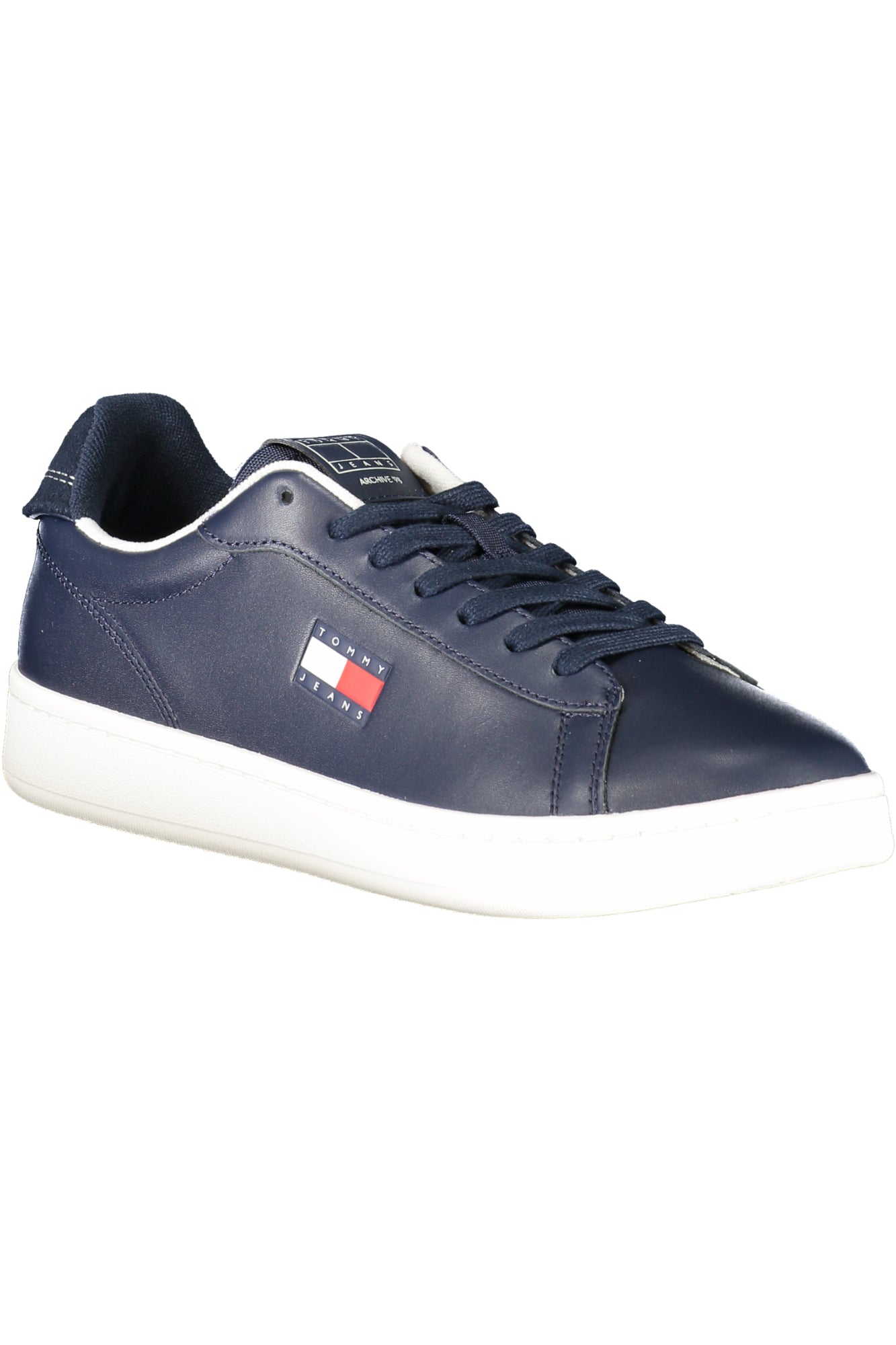TOMMY HILFIGER Herren Sneaker – Sportschuh mit Schnürsenkel Blau