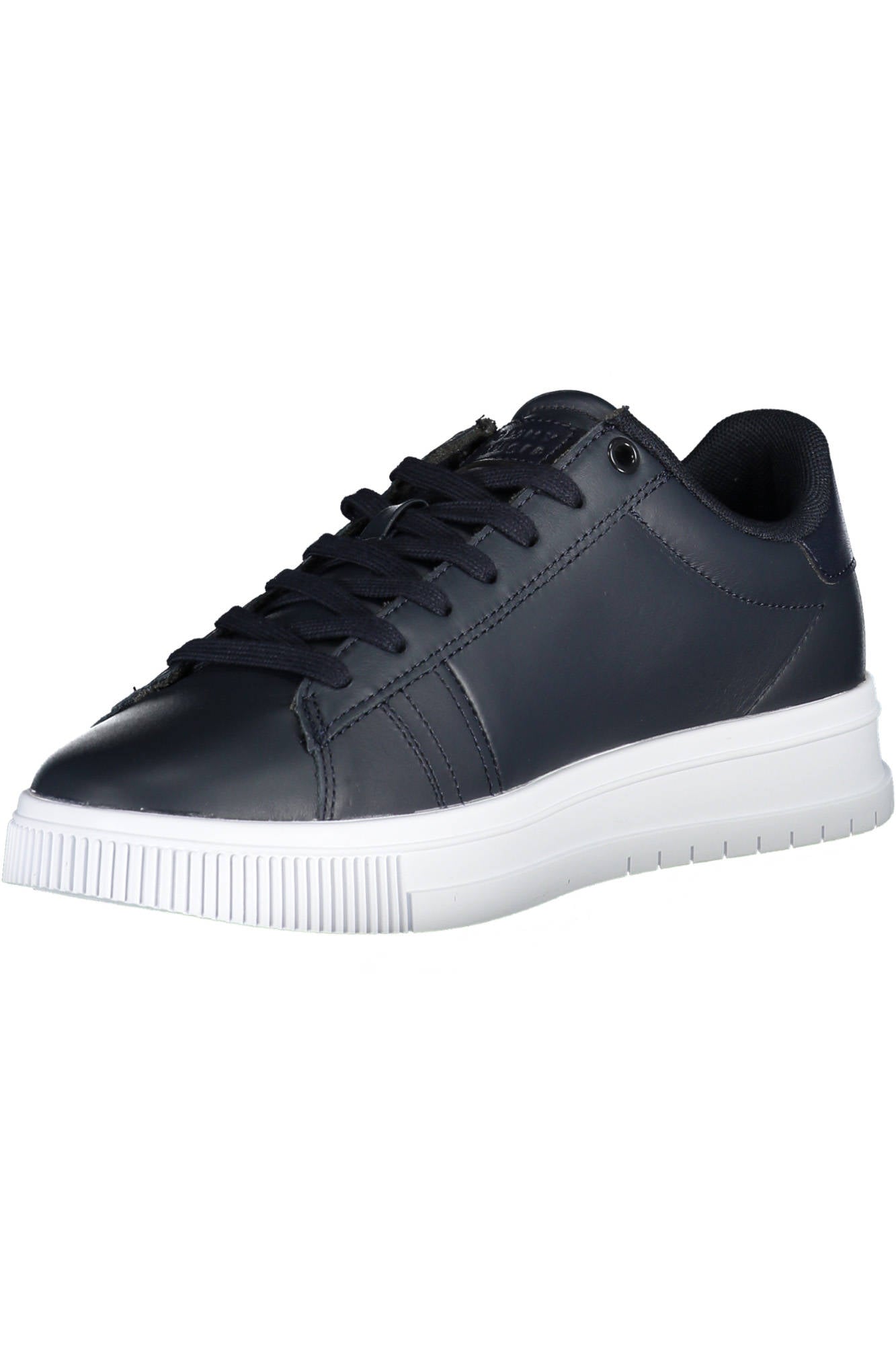 Tommy Hilfiger Sneaker Herren – Blaue Sportschuhe für Herbst/Winter | Schnürsenkel Blau