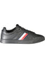 TOMMY HILFIGER Herren Sneaker – Sportschuhe mit, sportlich Schwarz