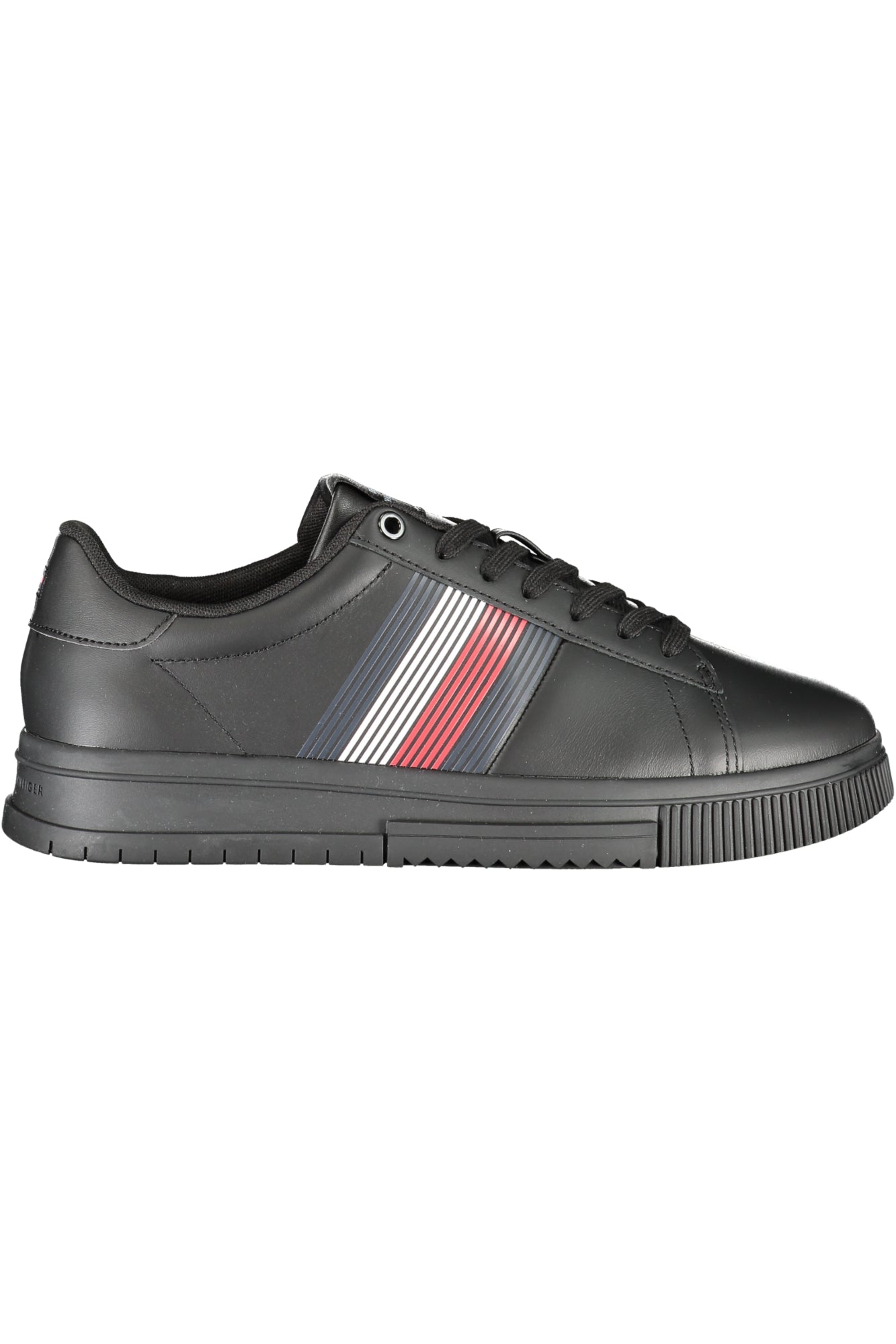 TOMMY HILFIGER Herren Sneaker – Sportschuhe mit, sportlich Schwarz