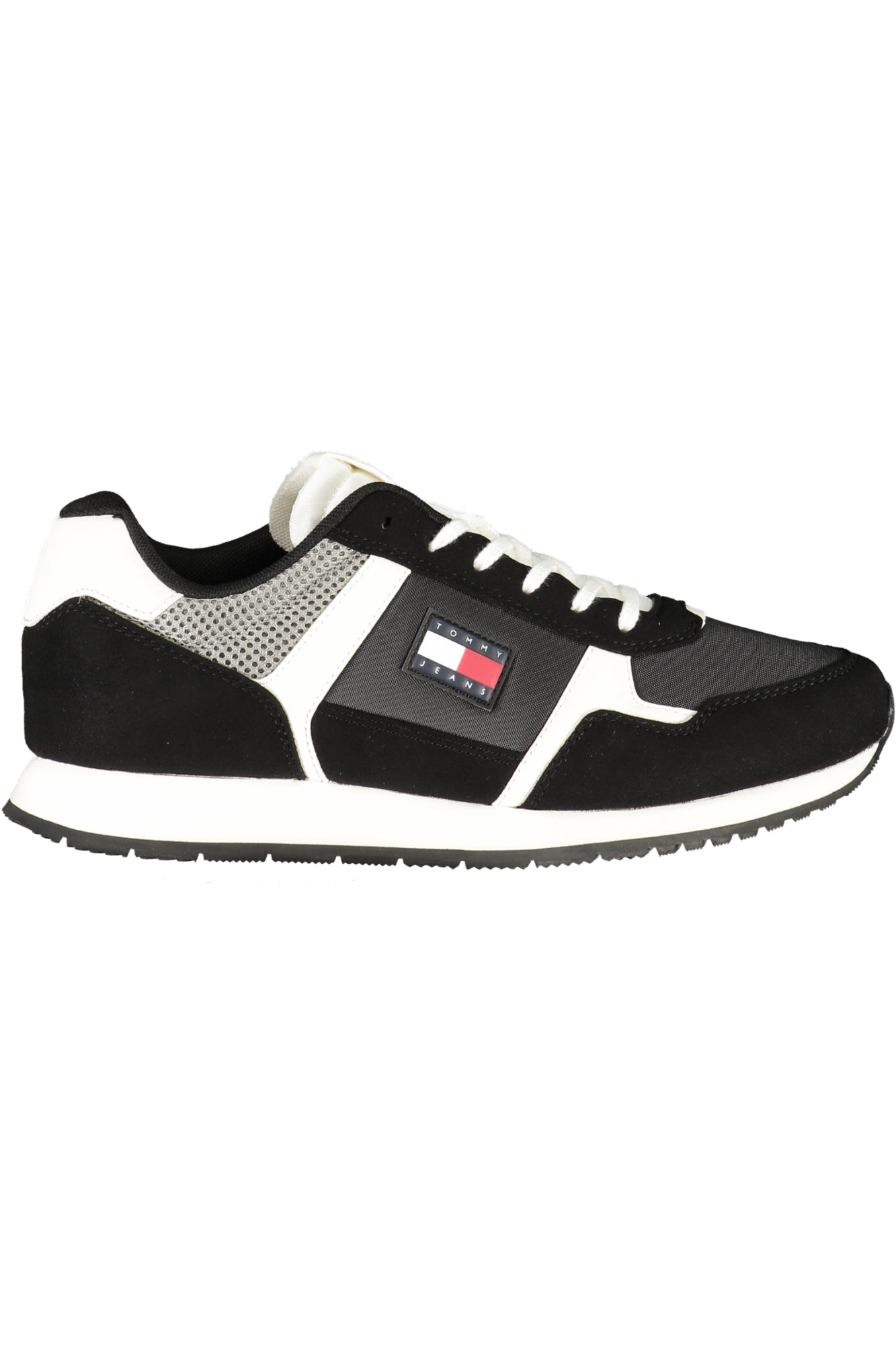 Tommy Hilfiger Sportschuhe Herren – Schwarze Sneaker für Herbst/Winter mit Logo-Detail Schwarz