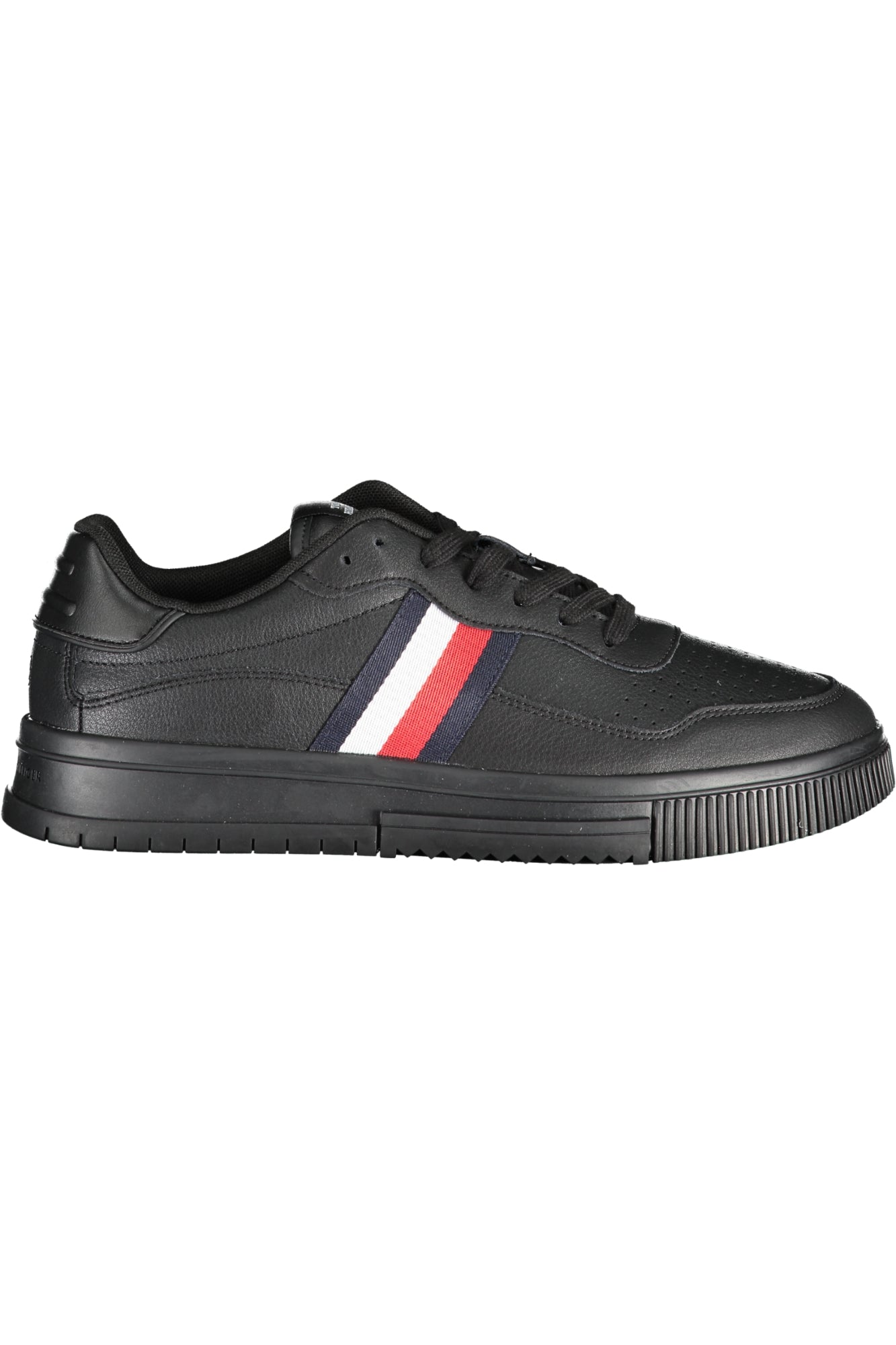 TOMMY HILFIGER Herren Sneaker – Sportschuhe mit, sportlich Schwarz