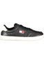 TOMMY HILFIGER Herren Sneaker – Sportschuh mit Schnürsenkel Schwarz