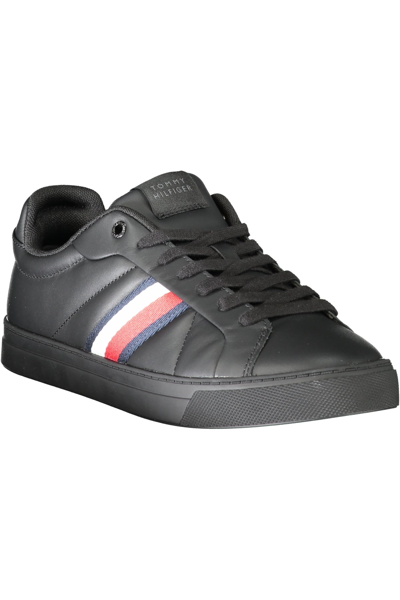 TOMMY HILFIGER Herren Sneaker – Sportschuhe mit, sportlich Schwarz
