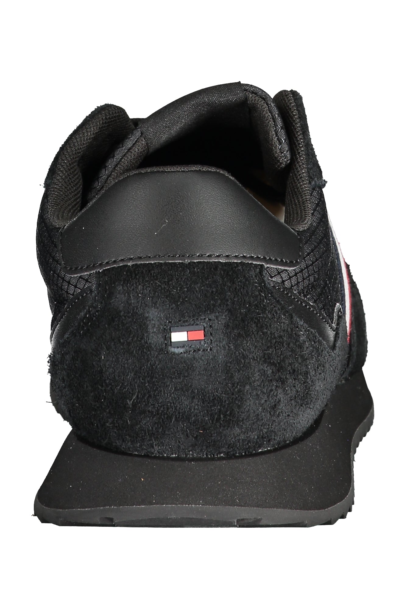 TOMMY HILFIGER Herren Sneaker – Sportschuh mit Schnürsenkern Schwarz