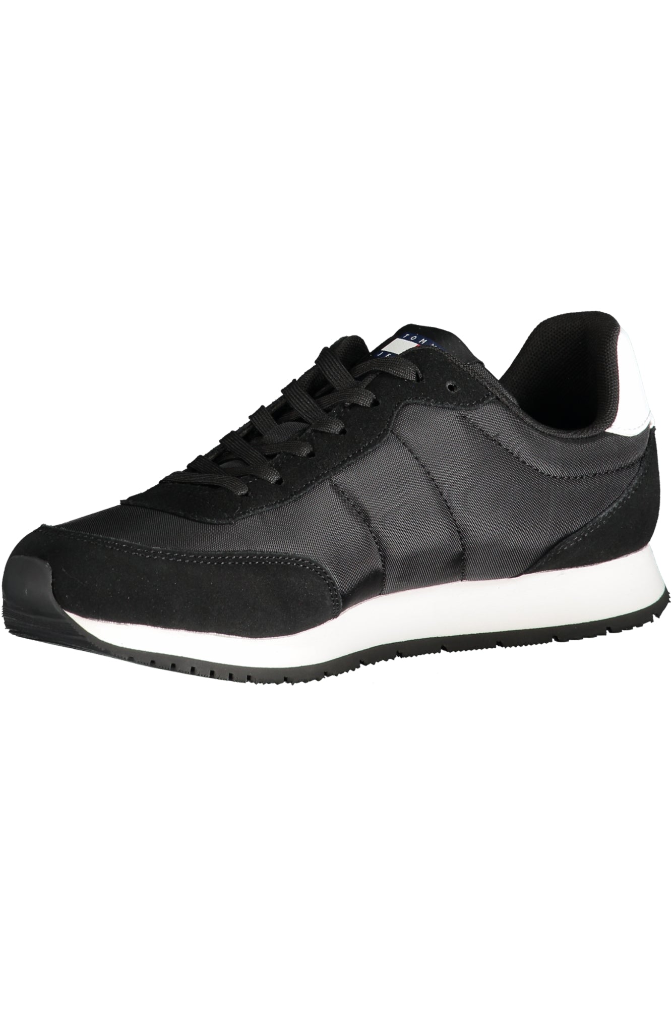 Tommy Hilfiger Herren-Sneaker Weiss – Sportschuhe für Frühjahr/Sommer | Schnürsenkel Schwarz