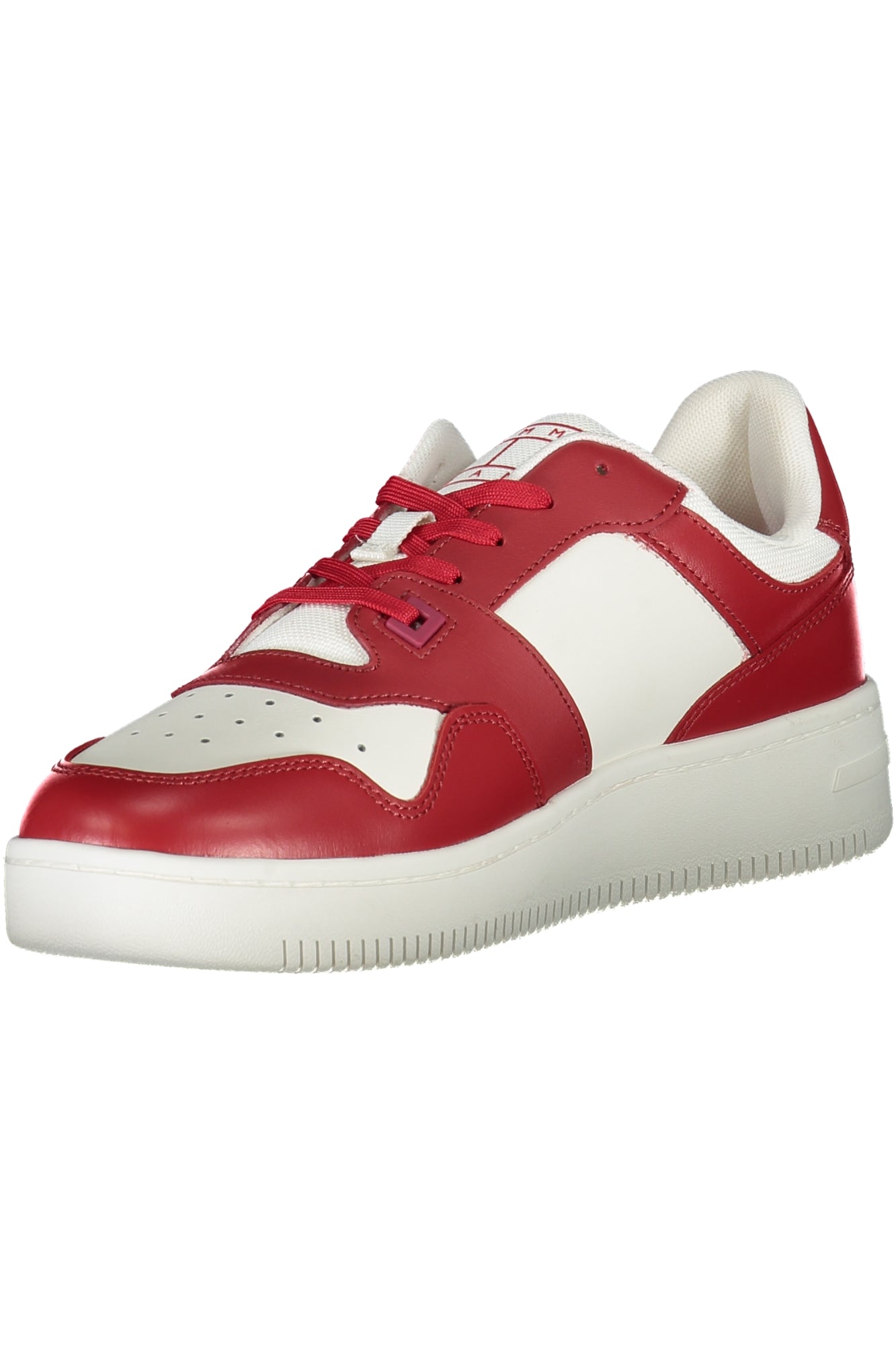 TOMMY HILFIGER Herren Sneaker – Sportschuhe mit, sportlich Rot