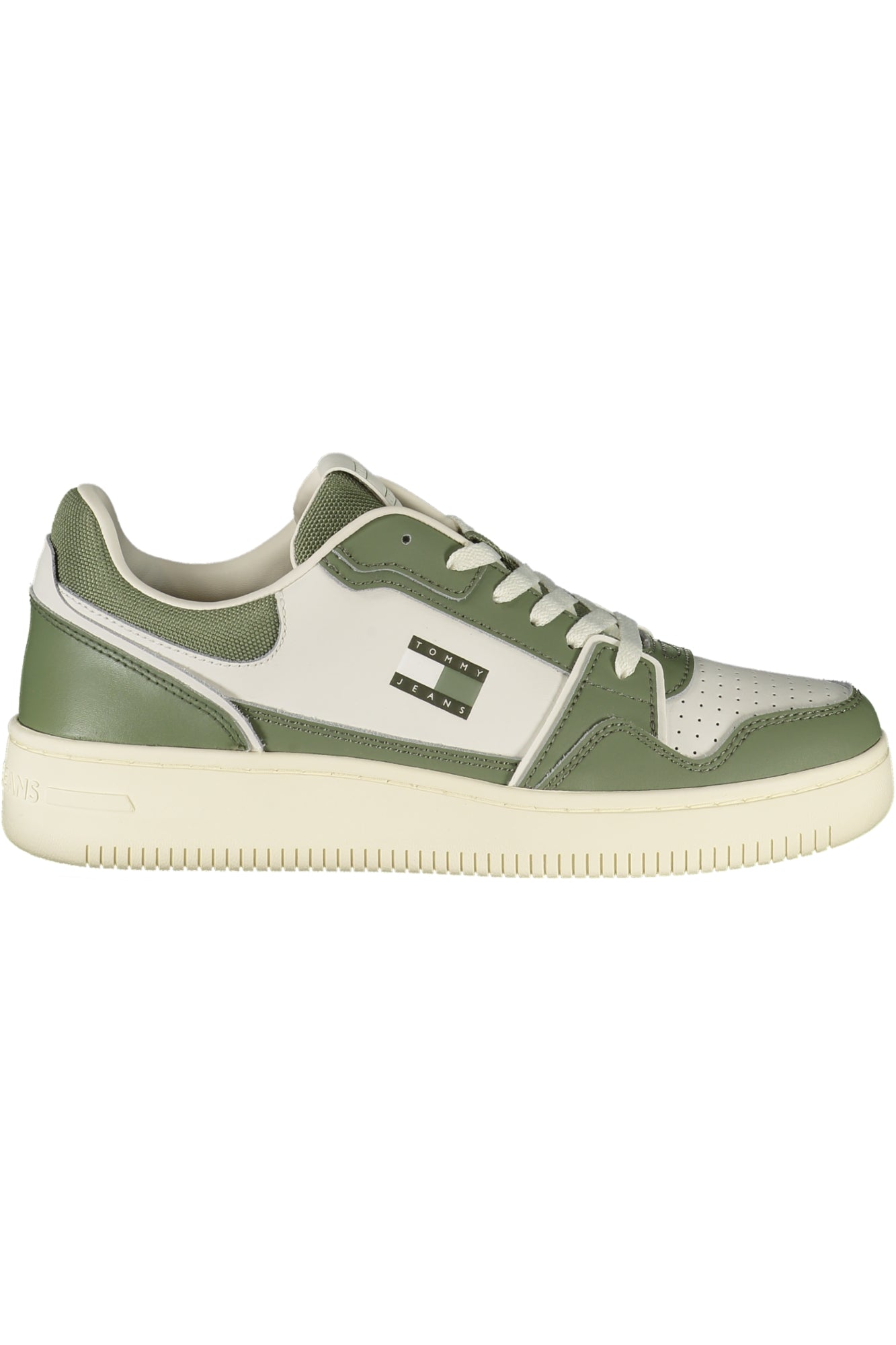 Tommy Hilfiger Sportschuhe Herren – Schwarze Sneaker mit Logo-Details für Herbst/Winter Grün