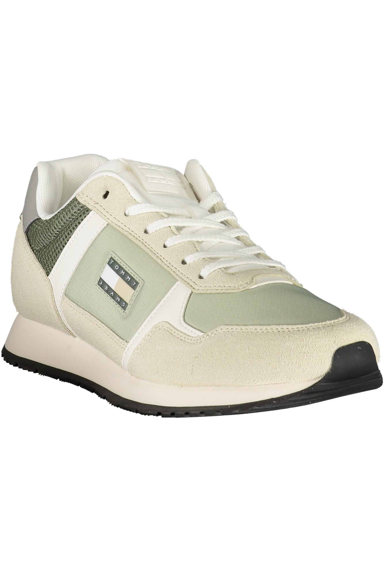 Tommy Hilfiger Sportschuhe Herren – Schwarze Sneaker für Herbst/Winter mit Logo-Detail Grün